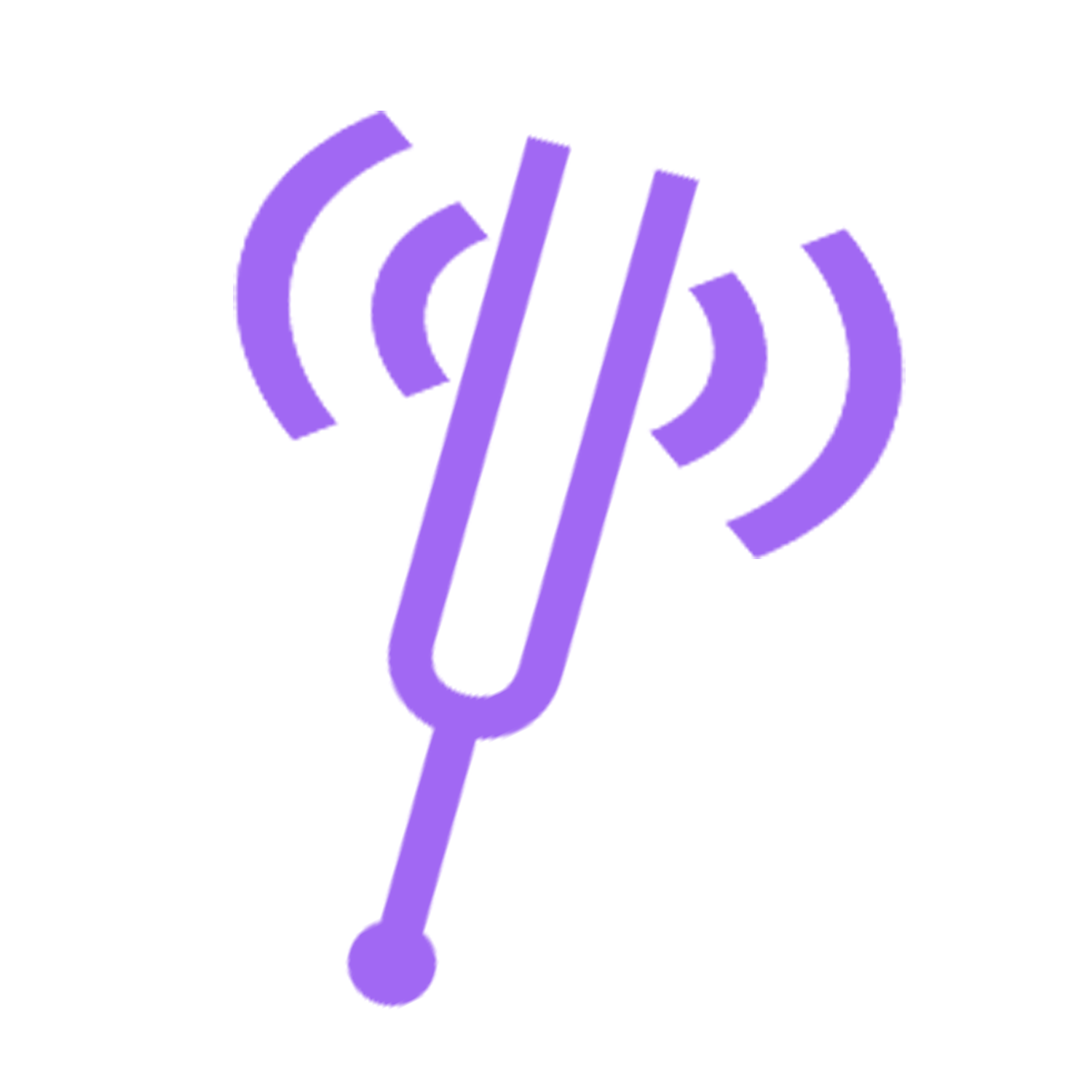 CRYSTAL PITCH TUNEFORK LOGO PICTORAL