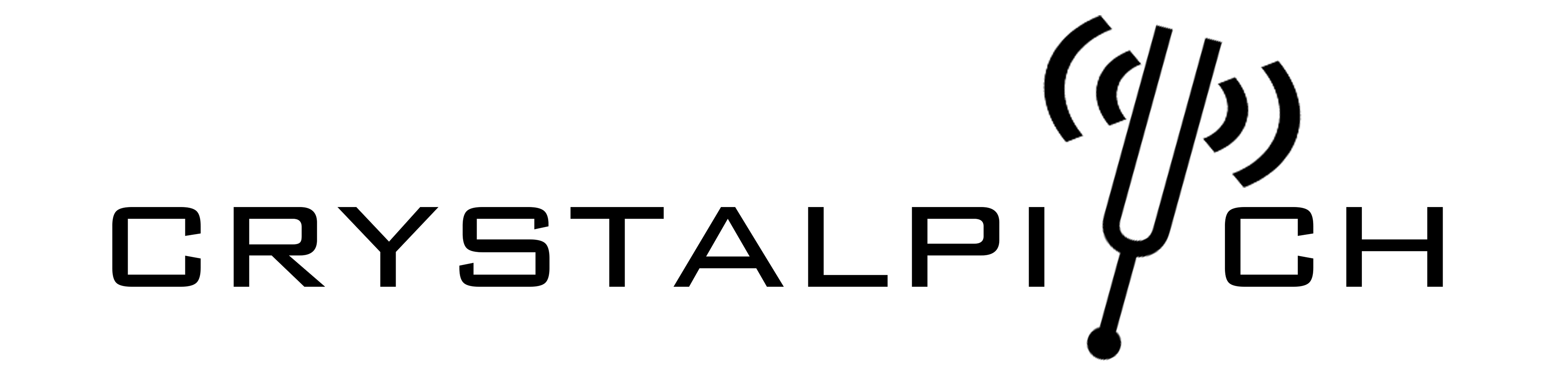 Crystal Pitch LLC LOGO TUNEFORK