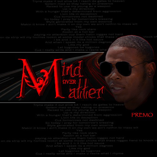 King Preem Mind Over Matter Front Cover