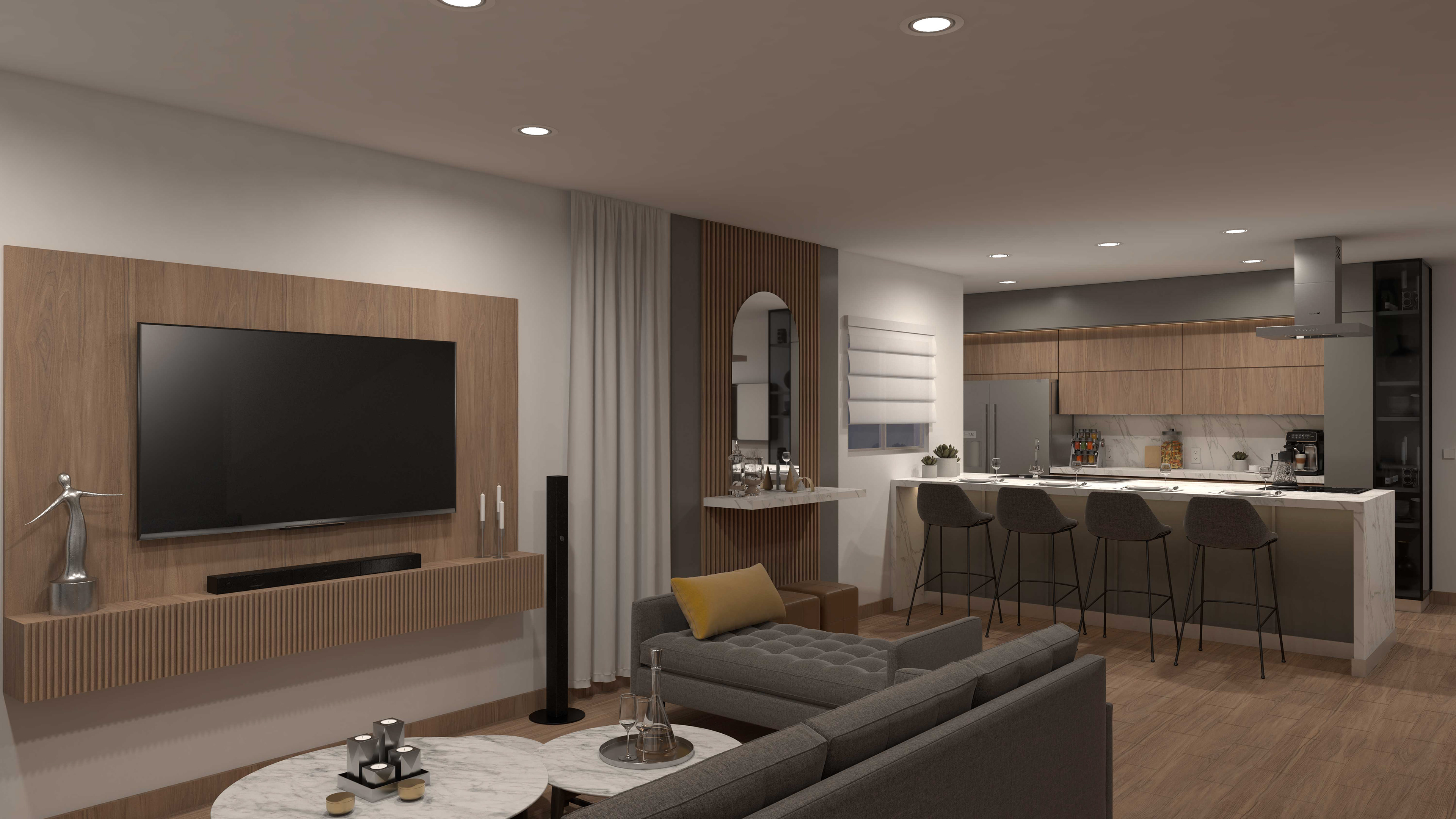 Sala y cocina