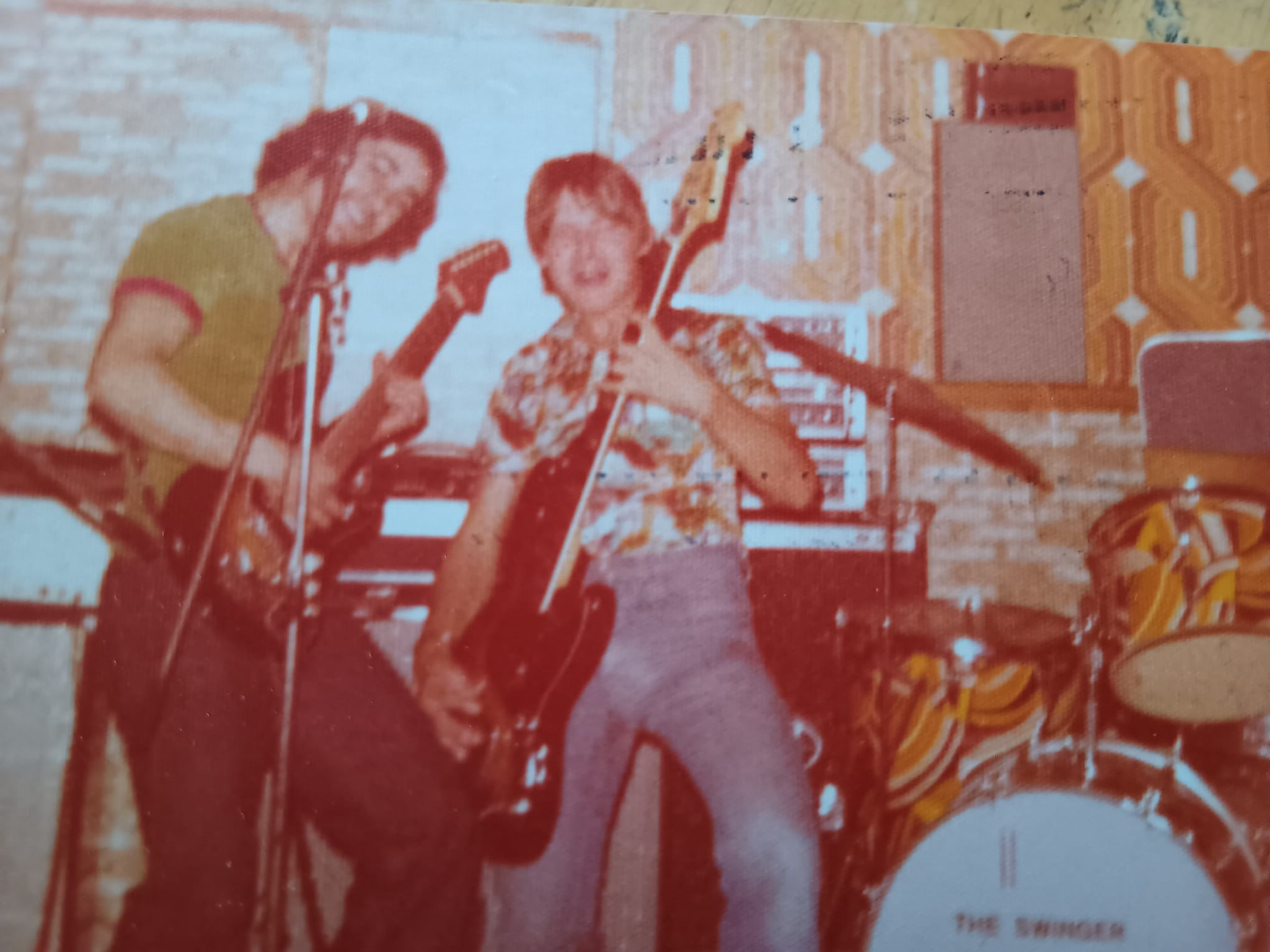 Rocking at Bar Bei Fernando in Hamburg, 1974