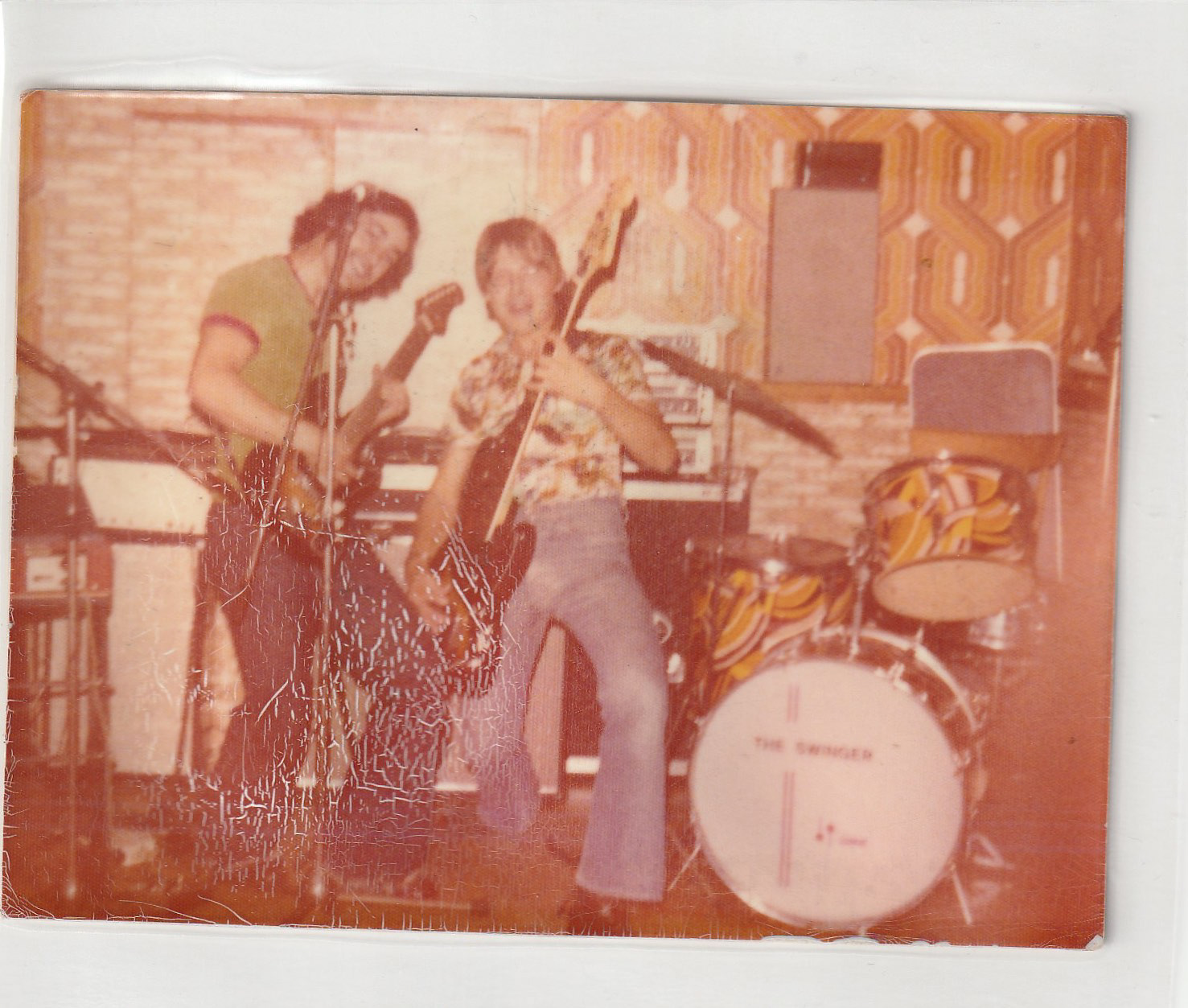 Rocking at Bar Bei Fernando in Hamburg, 1974