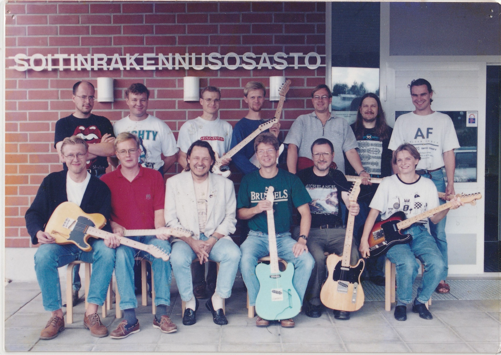 One week Telecaster building workshop held by Matti