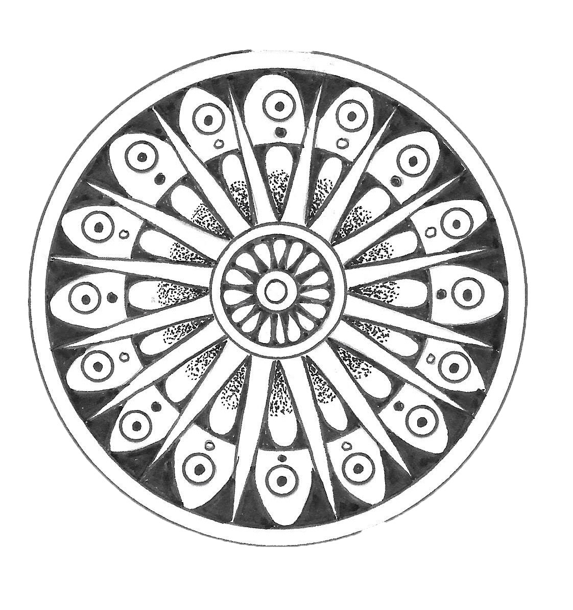 Pinwheel Mandala