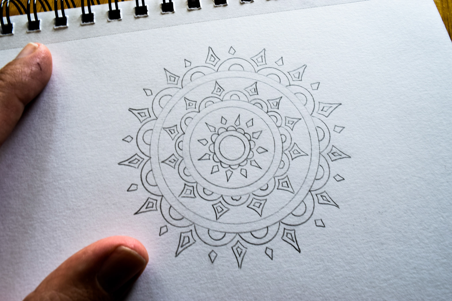 Penciled