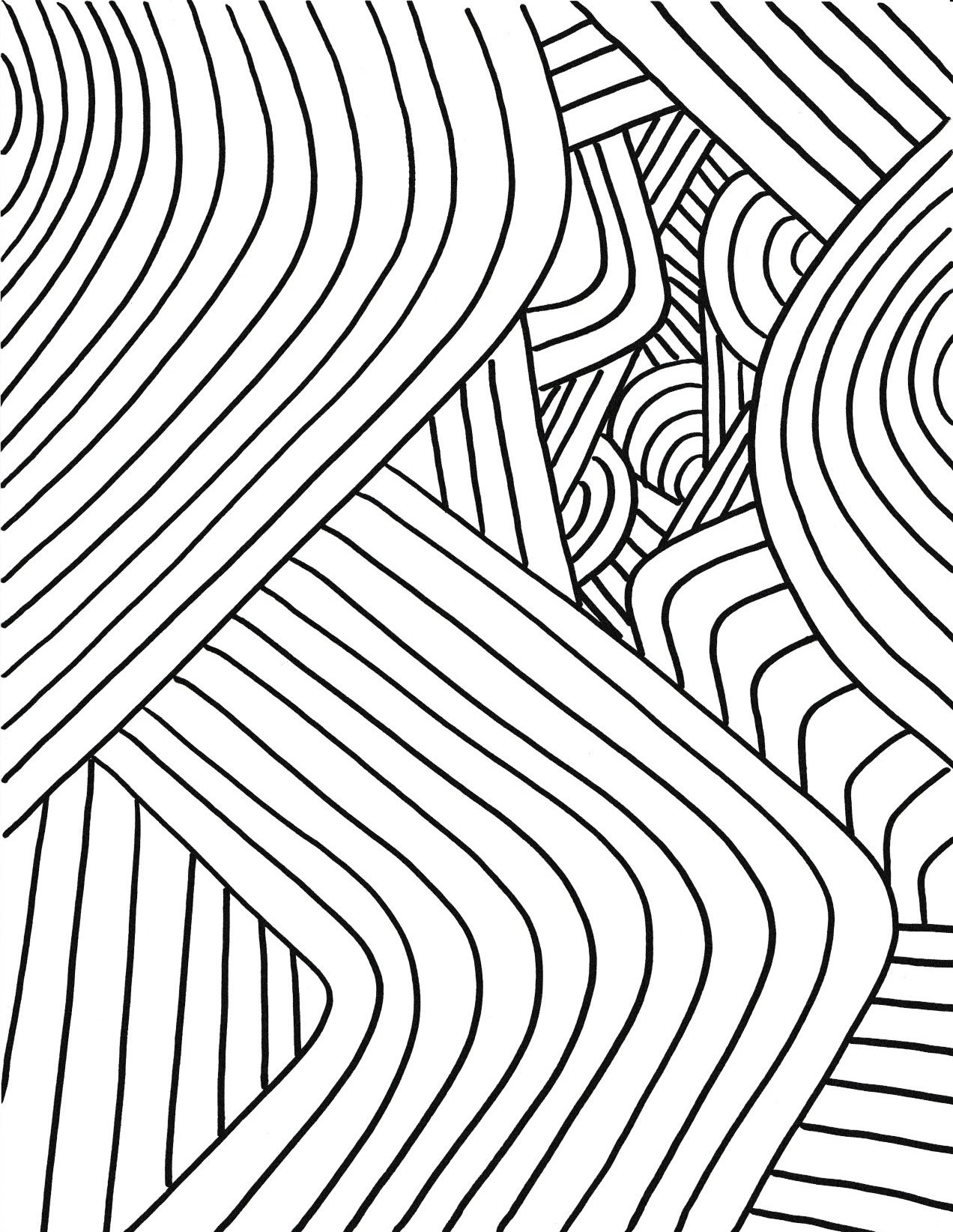Black and White Lines