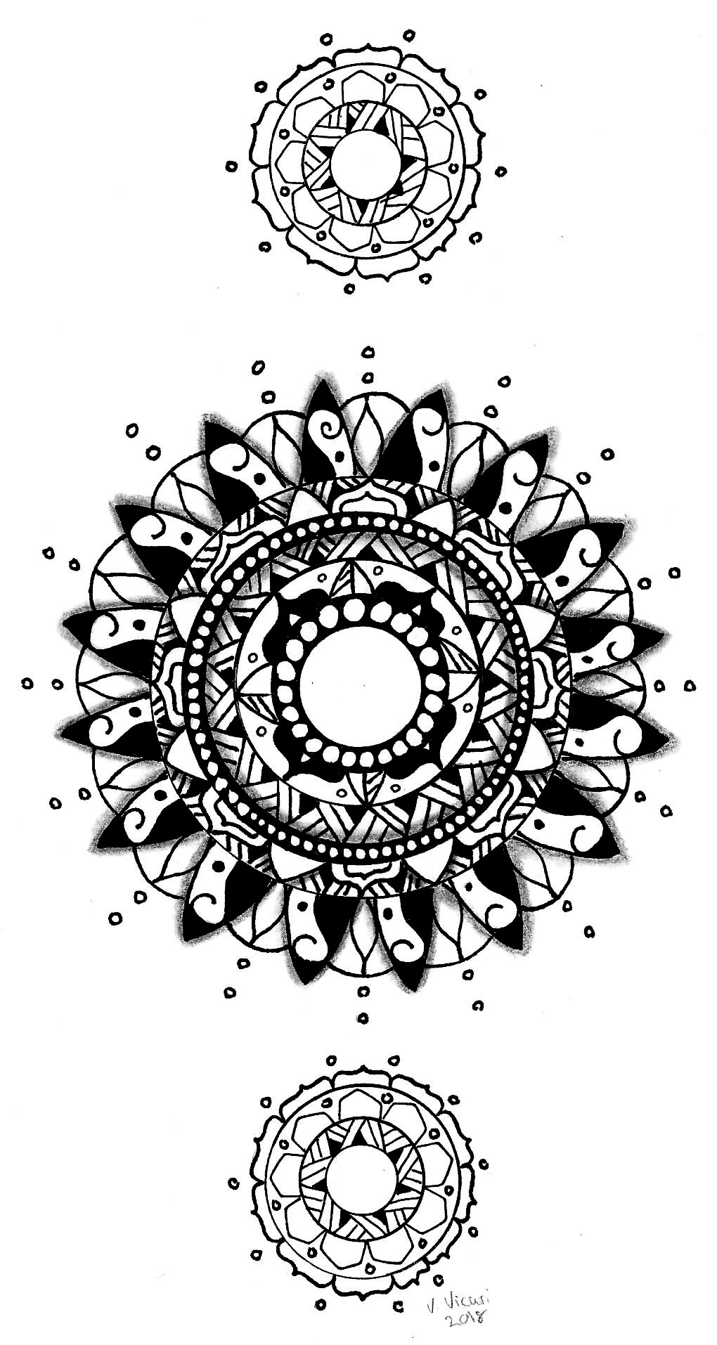 Three Mandalas