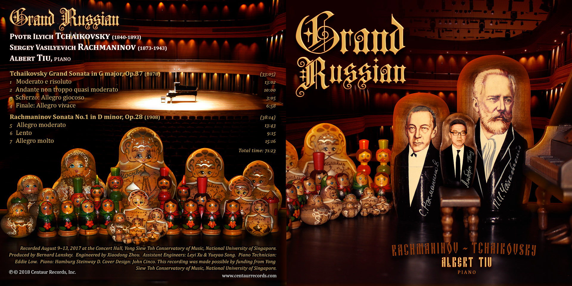 Grand Russian CD cover (9/17)
