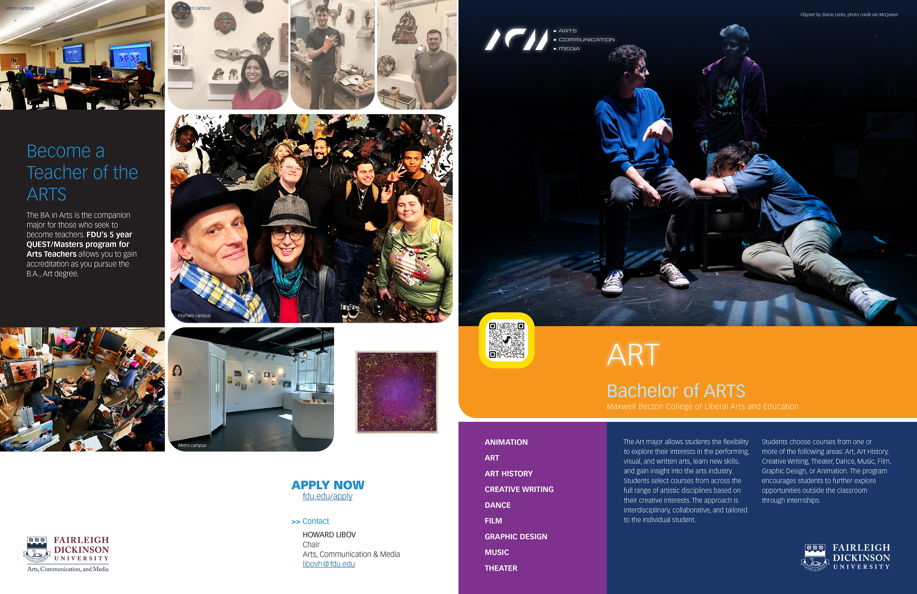 FDU BA in Art brochure (10/25)