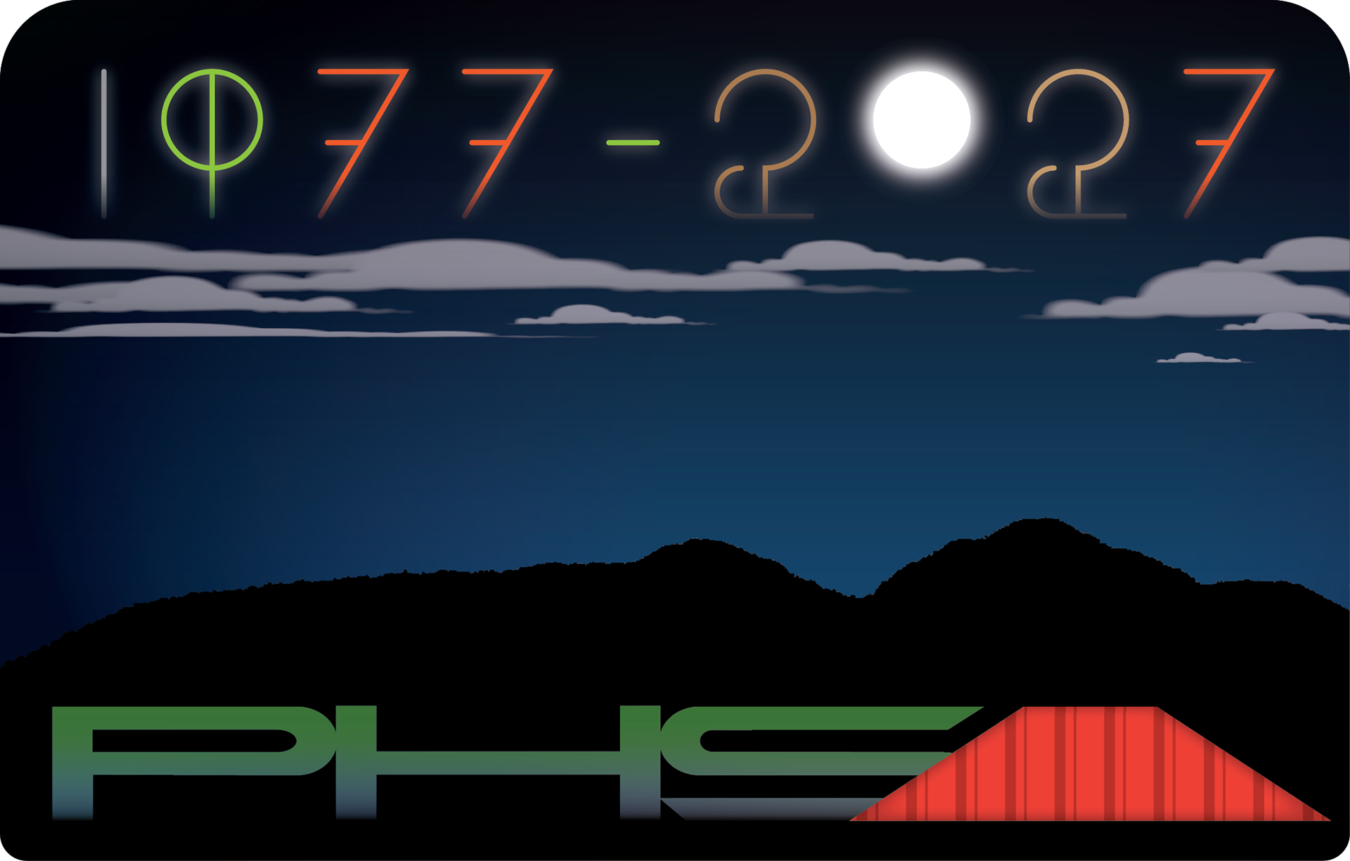 PHSA 50th Anniversary logo concept (9/25)