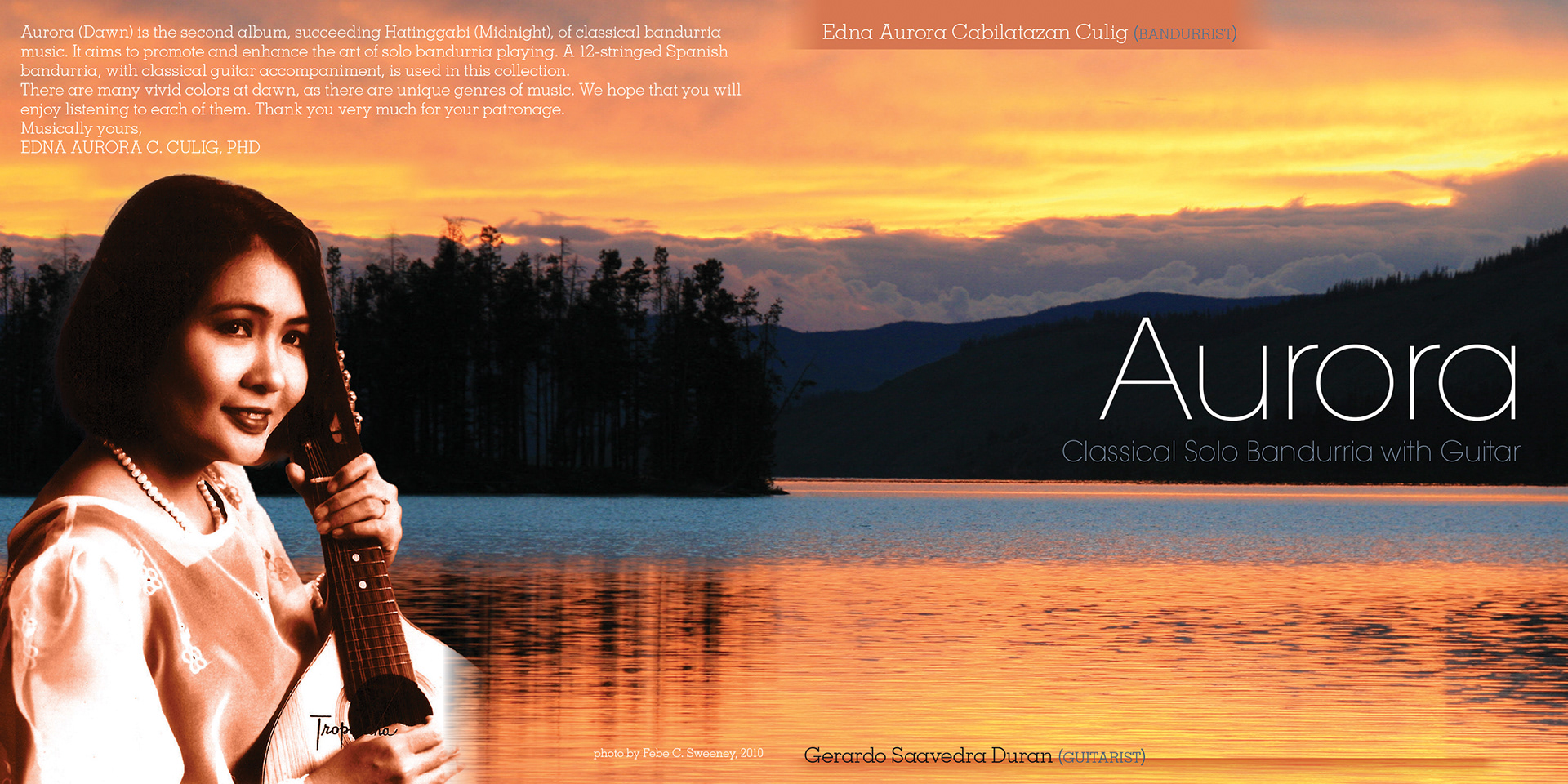 Edna Culig - Aurora CD package (12/15)