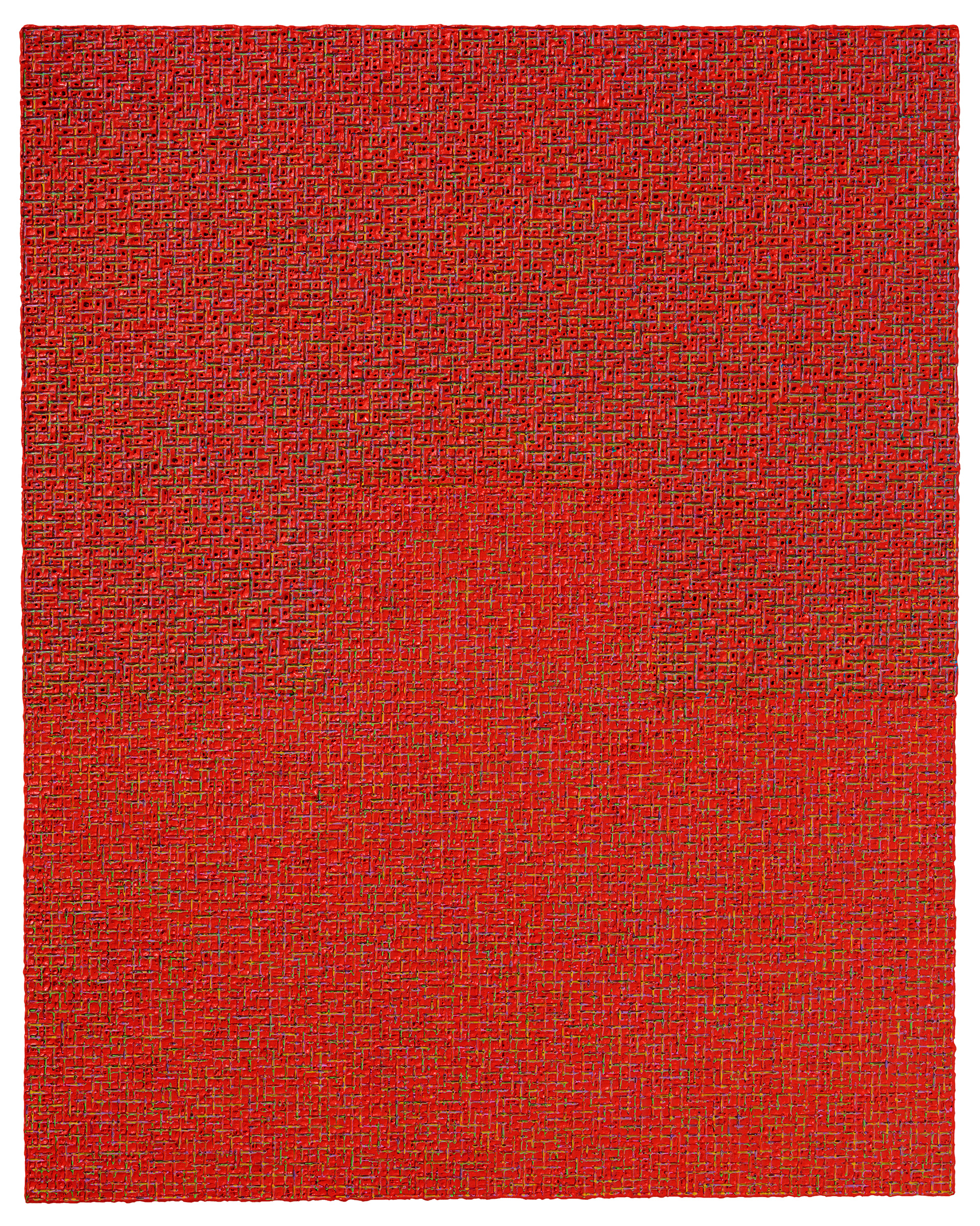 Internal Rhythm 2019-33 162.5x131cm Acrylic on canvas 2019
