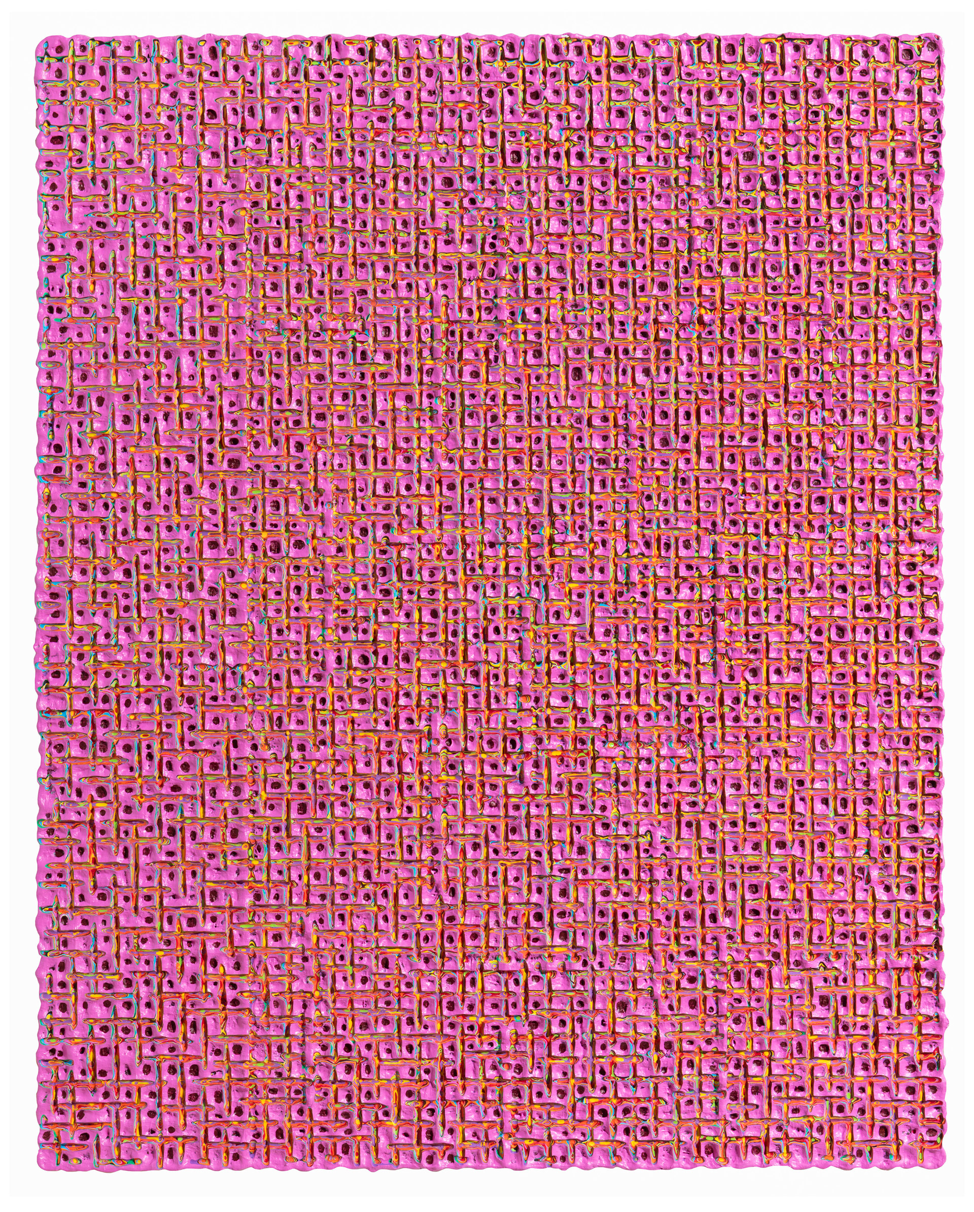 Internal Rhythm 2020-64 92x73.7cm Acrylic on canvas 2020