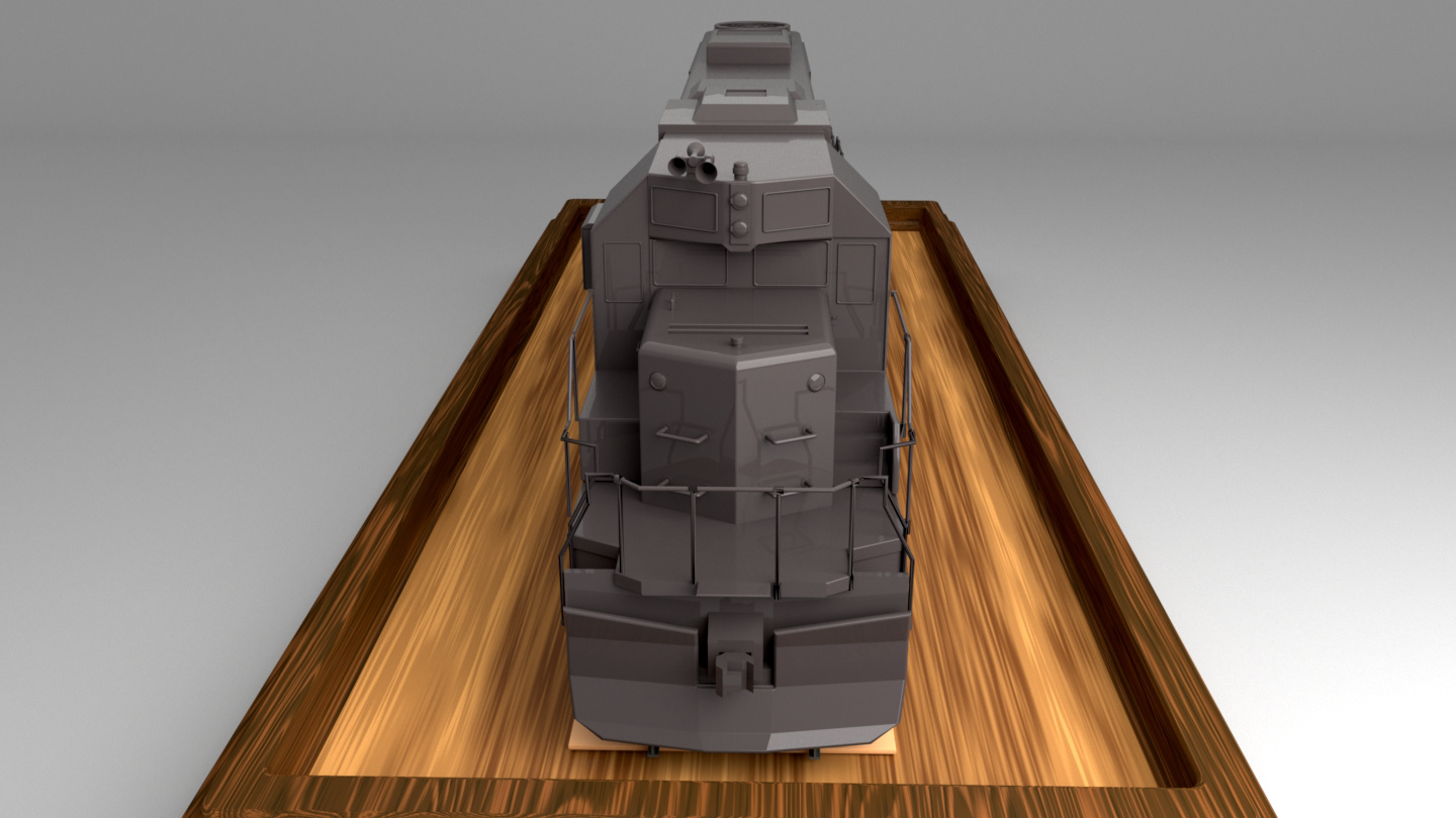 Maya Modeling / RenderMan Renderer  (Train)