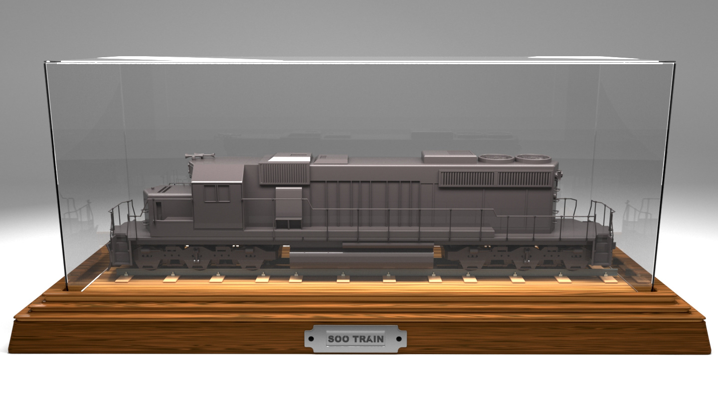 Maya Modeling / RenderMan Renderer  (Train)