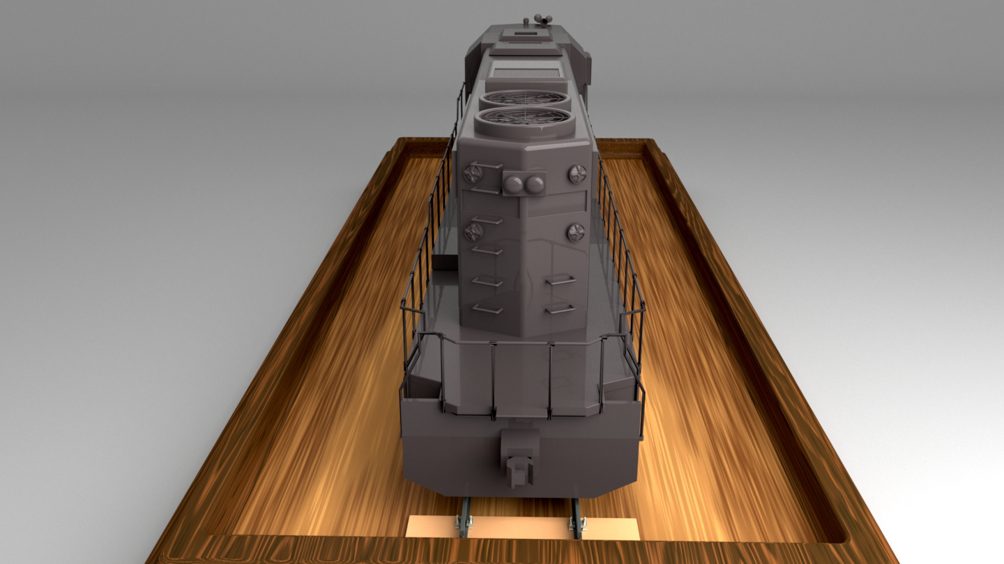 Maya Modeling / RenderMan Renderer  (Train)