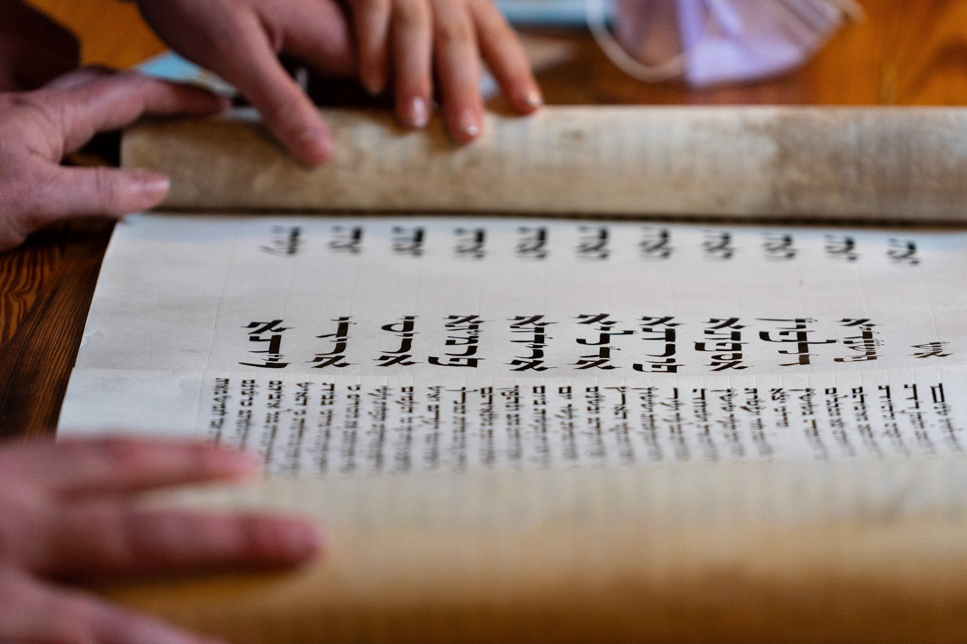 Talia’s bat mitzvah and Megillah reading on Purim on March 18, 2022 at the Accelerator Space in Baltimore, MD