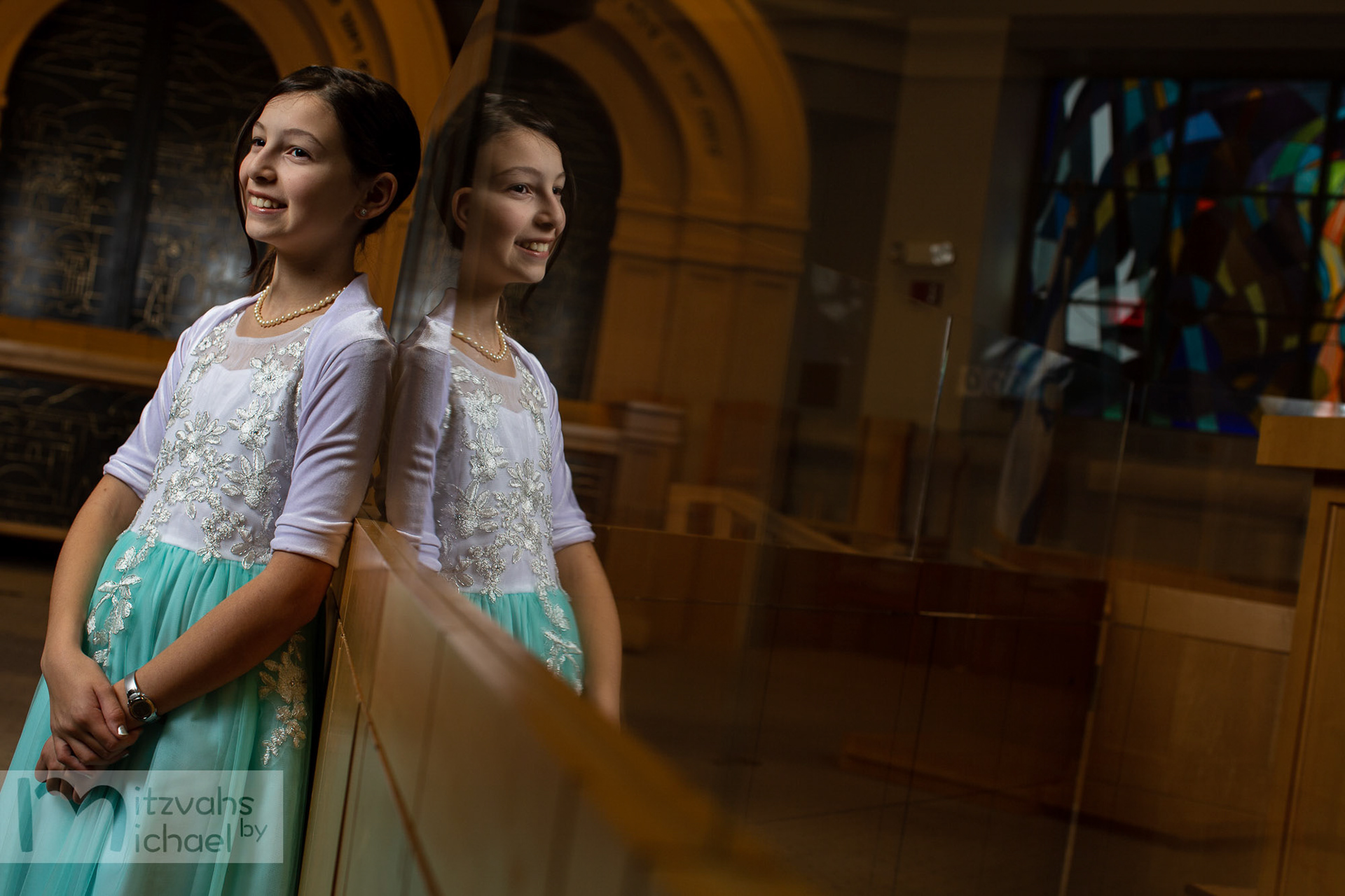Modern Orthodox Jewish Bat Mitzvah at Beth Sholom in Potomac, MD on Sunday, December 9, 2018 of Libby Hurwitz.