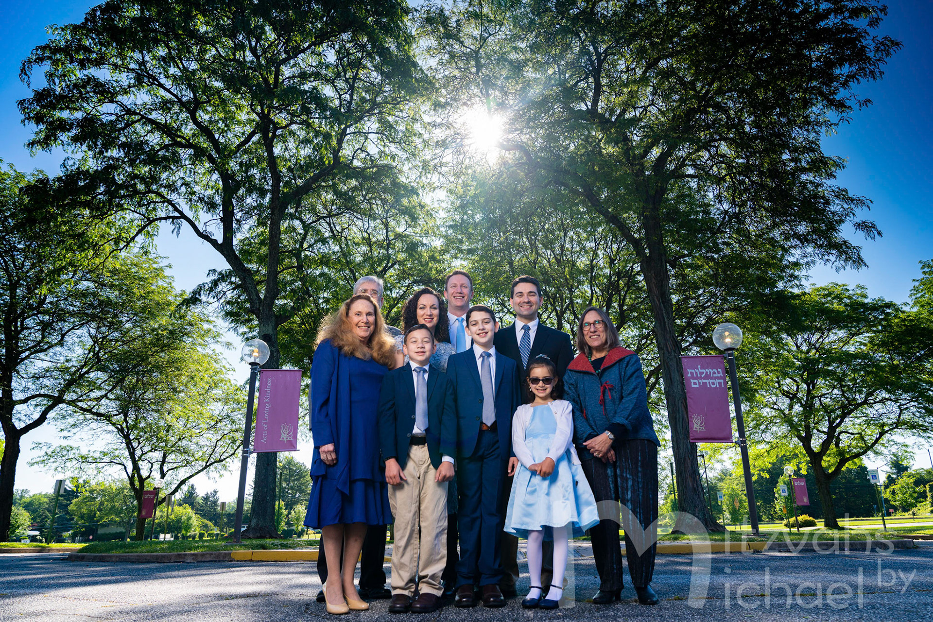 Ross’ Bar Mitzvah shacharit minyan on Monday, May 31, 2021.