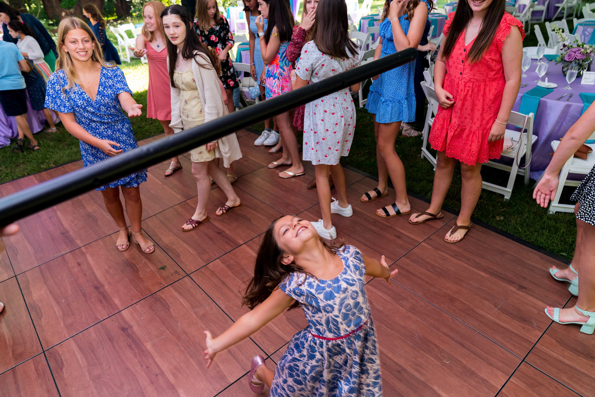 Dani has her long overdue Bat Mitzvah party at C.F. Smith Park on Saturday, September 25, 2021.