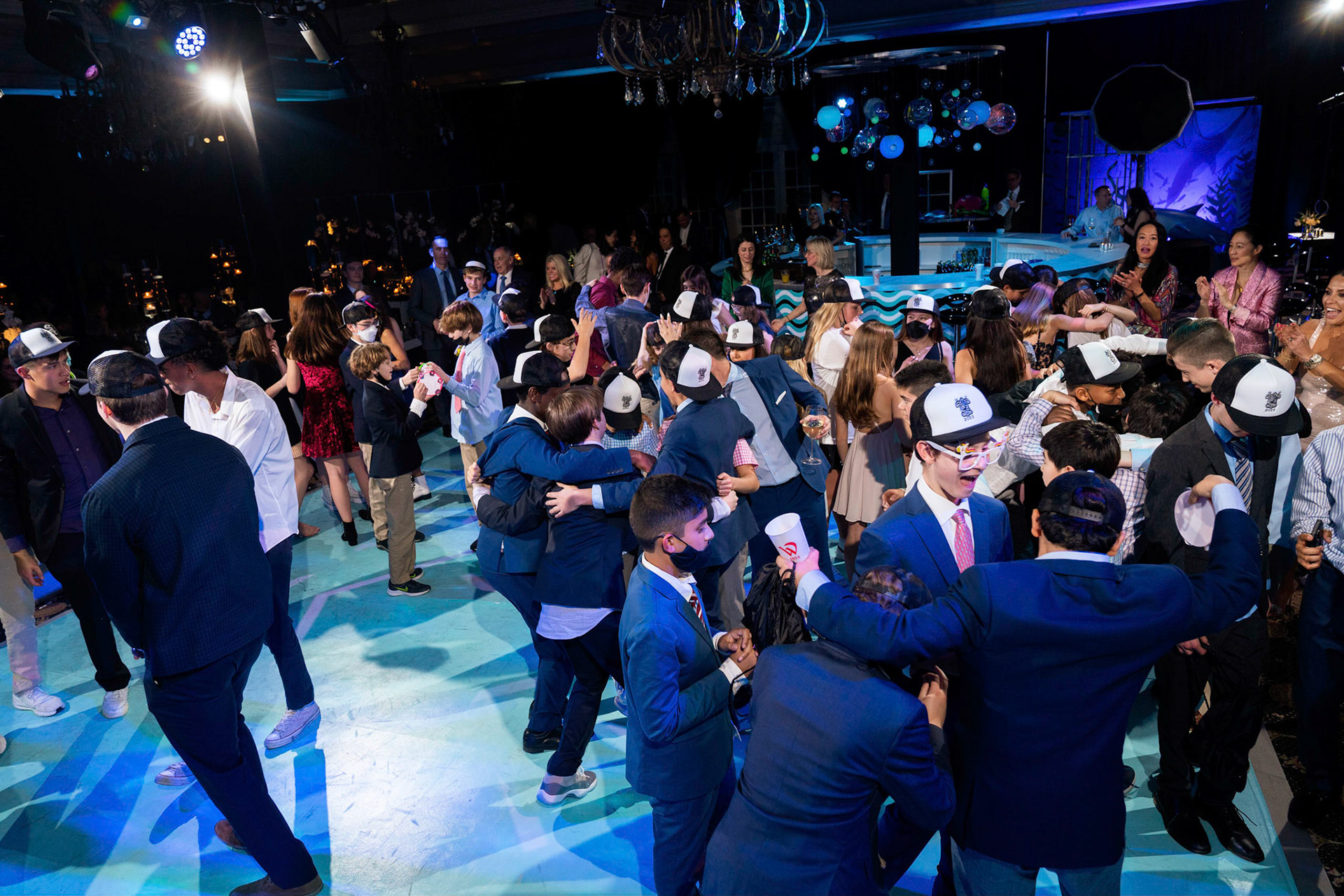 Zach and Eli’s Bnai Mitzvah party at the Westwood Country Club in Vienna, VA on Saturday, February 26, 2022.