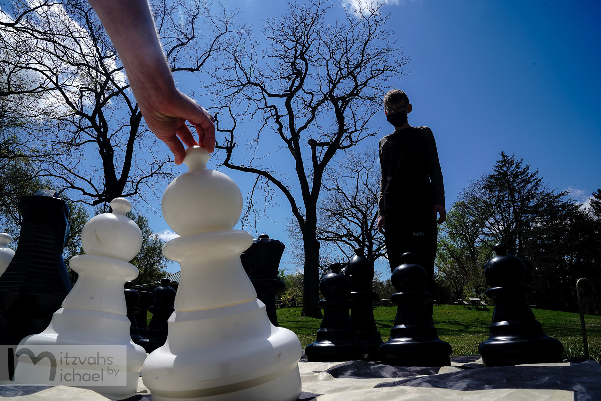Micah’s Bar Mitzvah party at the Maryland Zoo.