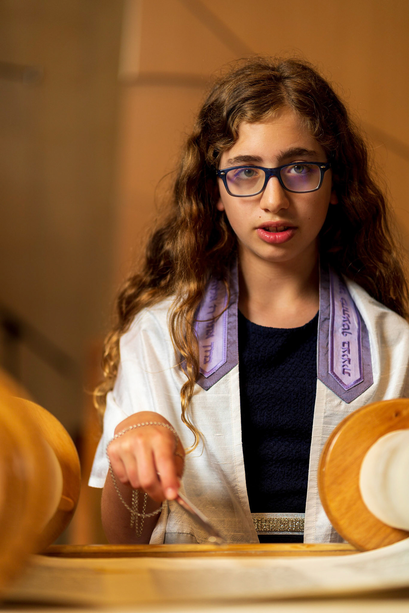 Jordana’s Adas Israel Bat Mitzvah rehearsal session and party at Smokey Glen Farm