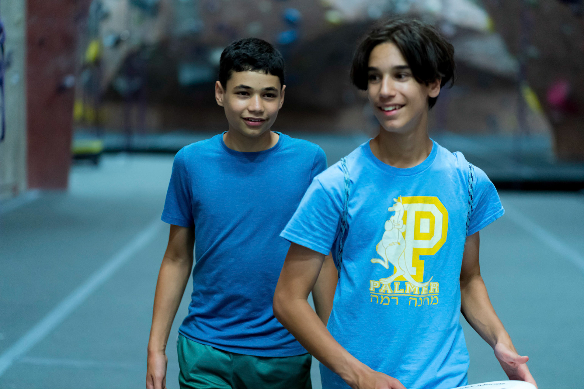 Judah’s bar mitzvah party at Movement climbing gym in Rockville on Sunday, September 4, 2022.