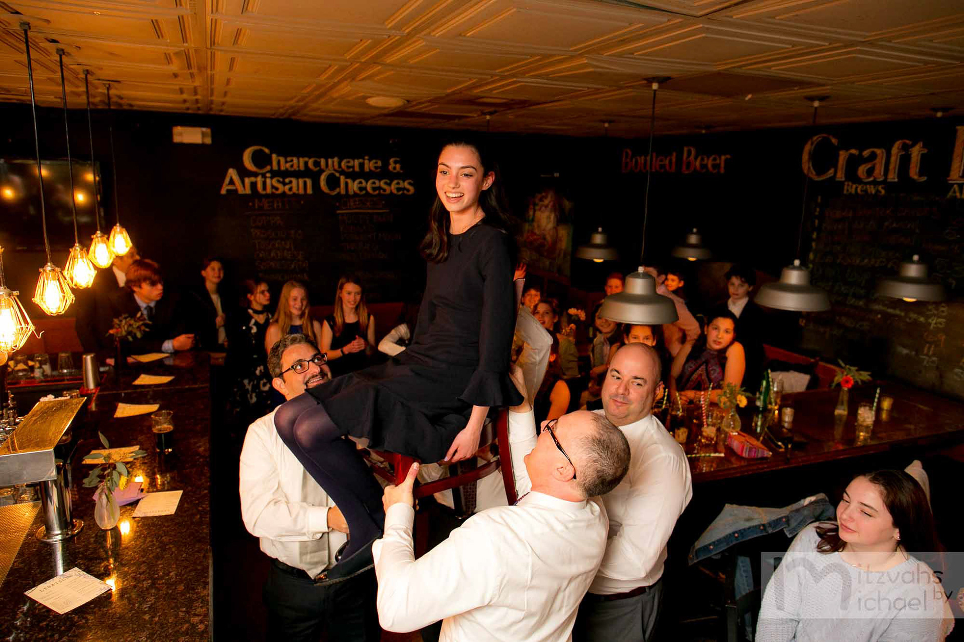 Linley's Bat Mitzvah parties at Birroteca and The French Paradox in Baltimore, MD.