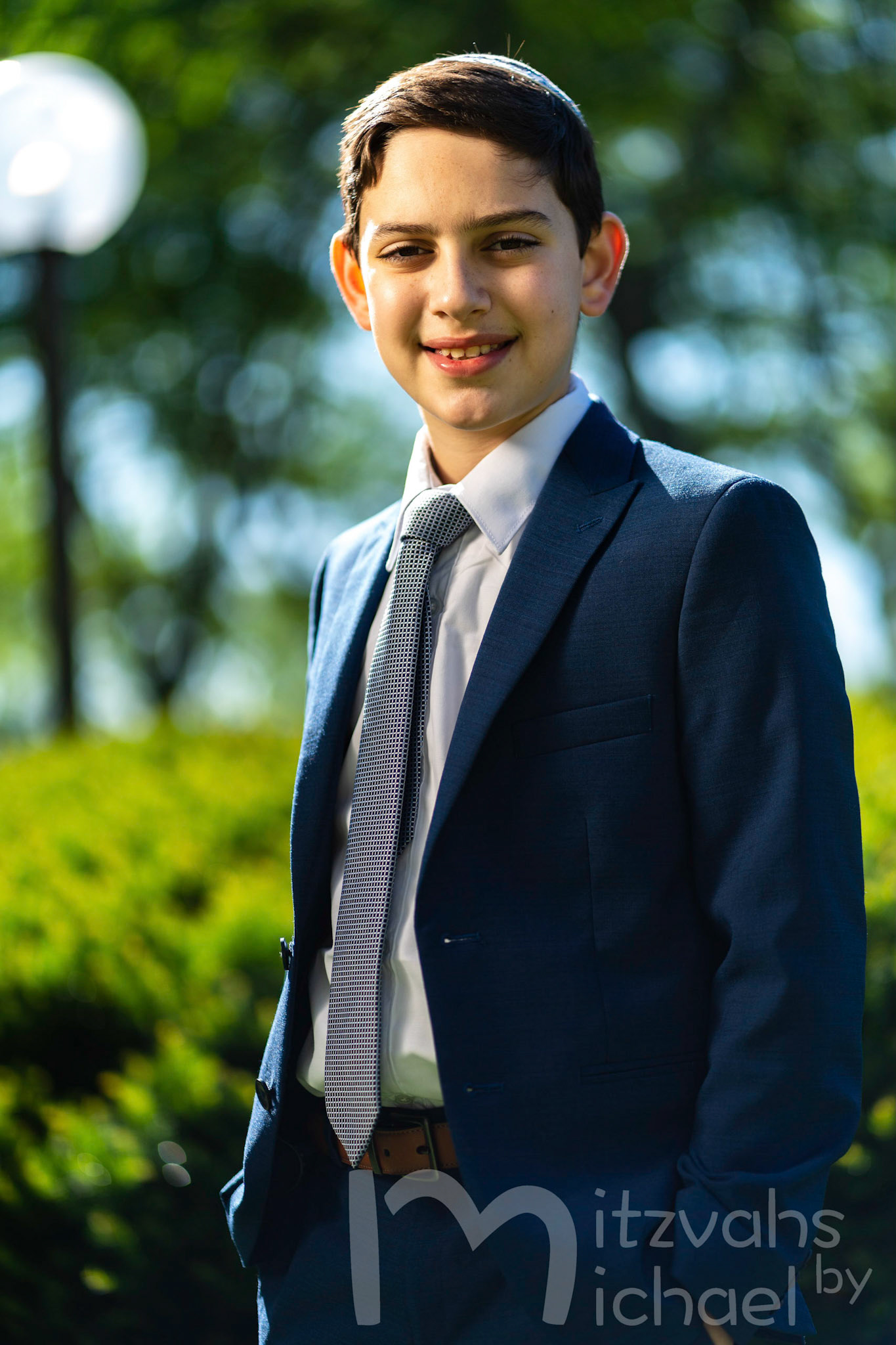 Ross’ Bar Mitzvah shacharit minyan on Monday, May 31, 2021.