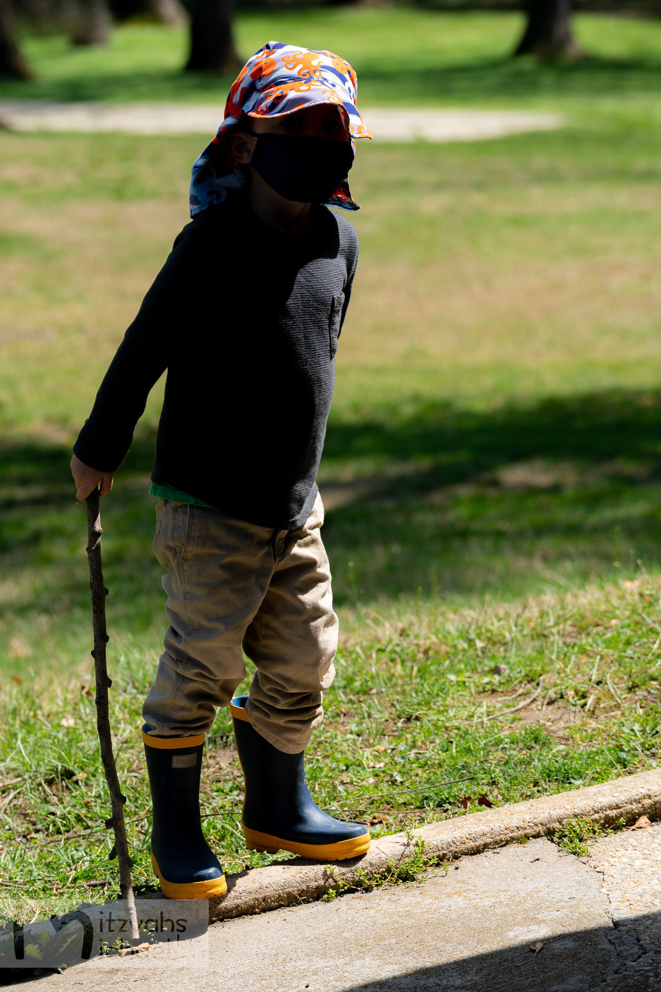 Micah’s Bar Mitzvah party at the Maryland Zoo.