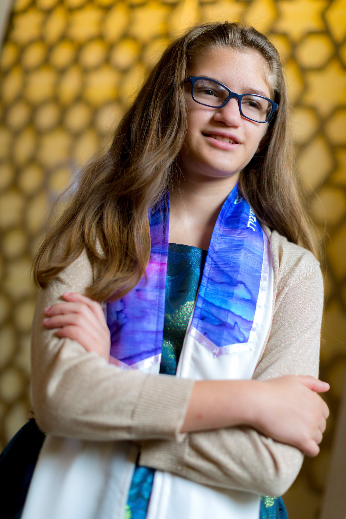 Bnai Mitzvah of Eric and Lana at Temple Isaiah in Fulton, MD.