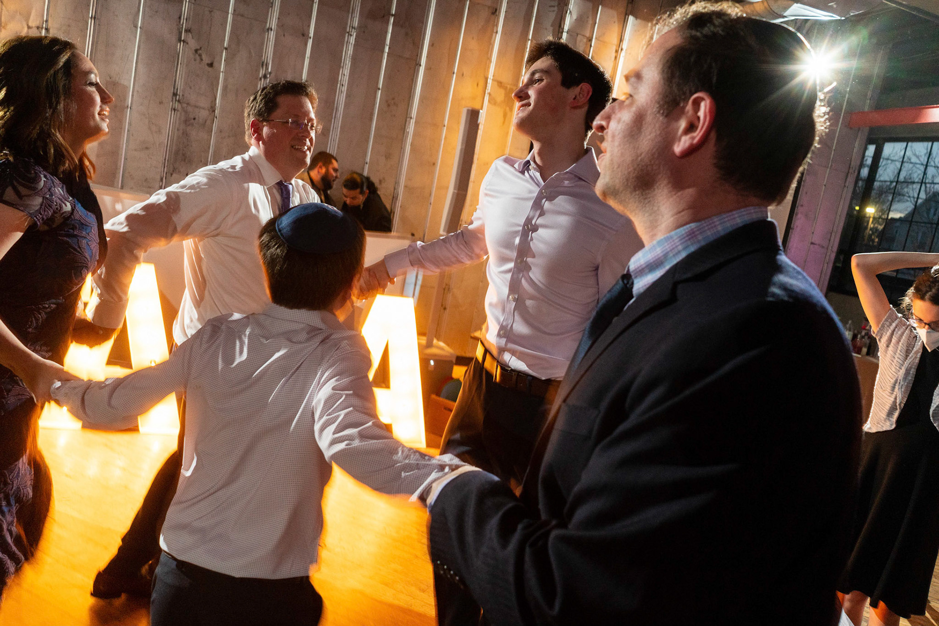 Talia’s bat mitzvah and Megillah reading on Purim on March 18, 2022 at the Accelerator Space in Baltimore, MD