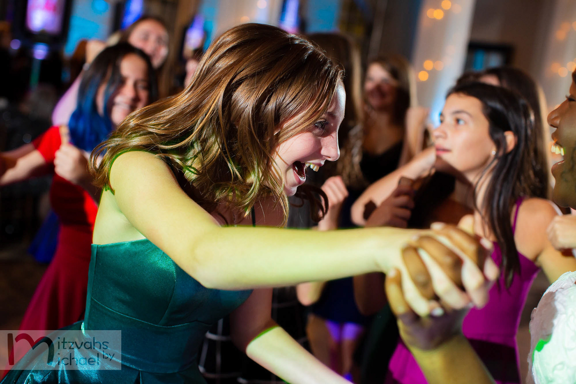 Cora’s Beth Shalom Bat Mitzvah party at The Great Room at Savage Mill.