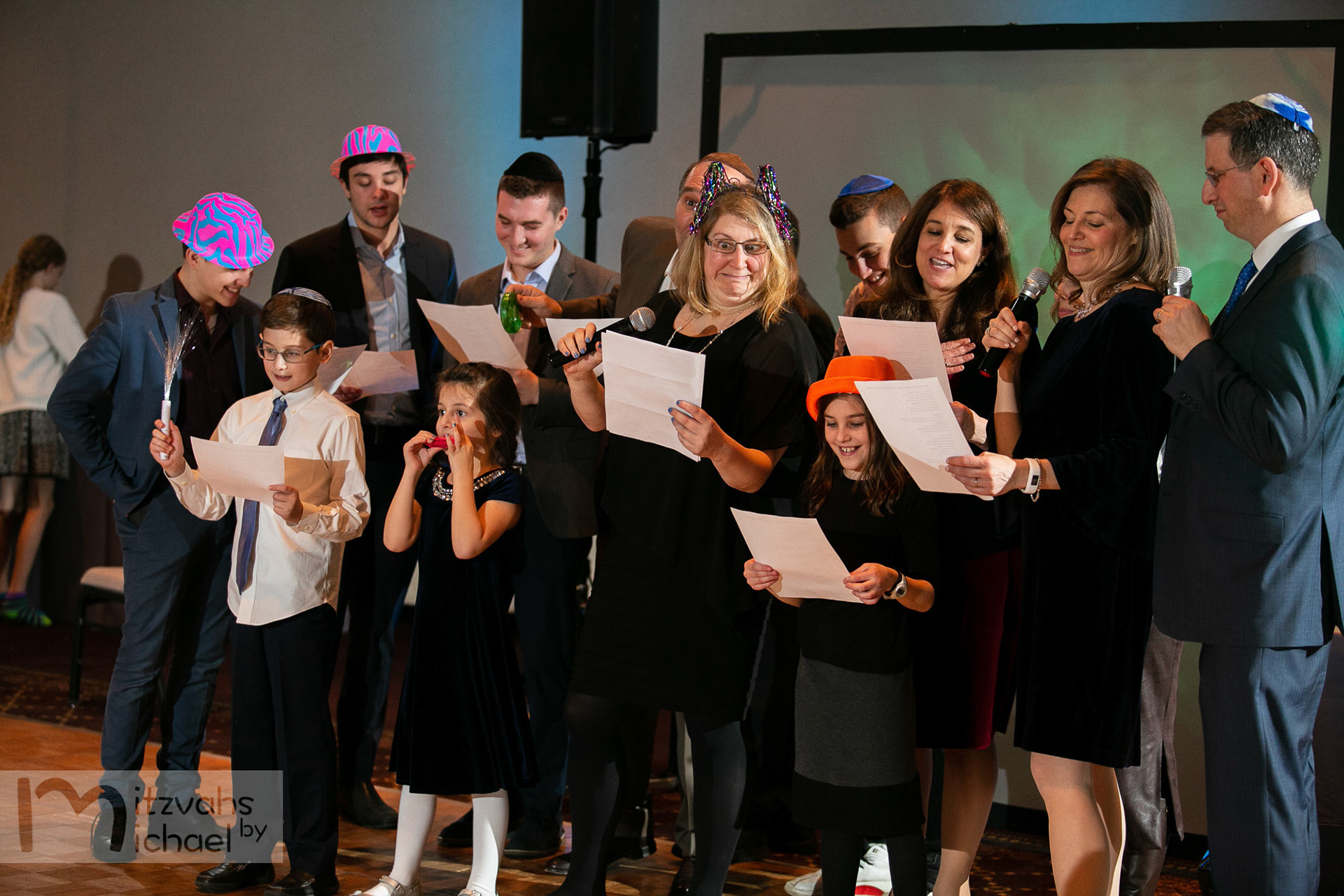 Modern Orthodox Jewish Bat Mitzvah at Beth Sholom in Potomac, MD on Sunday, December 9, 2018 of Libby Hurwitz.