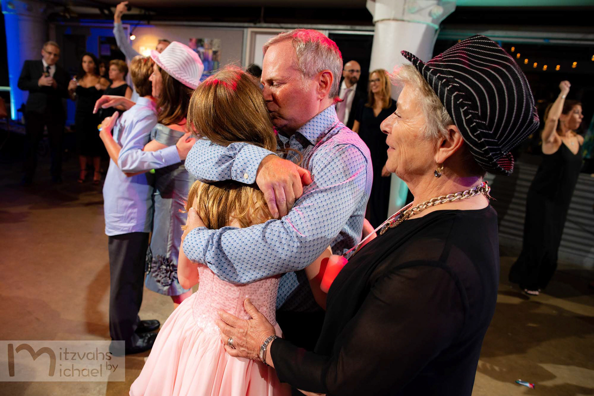 Sydney’s Bat Mitzvah party at the Torpedo Factory, Alexandria, VA.