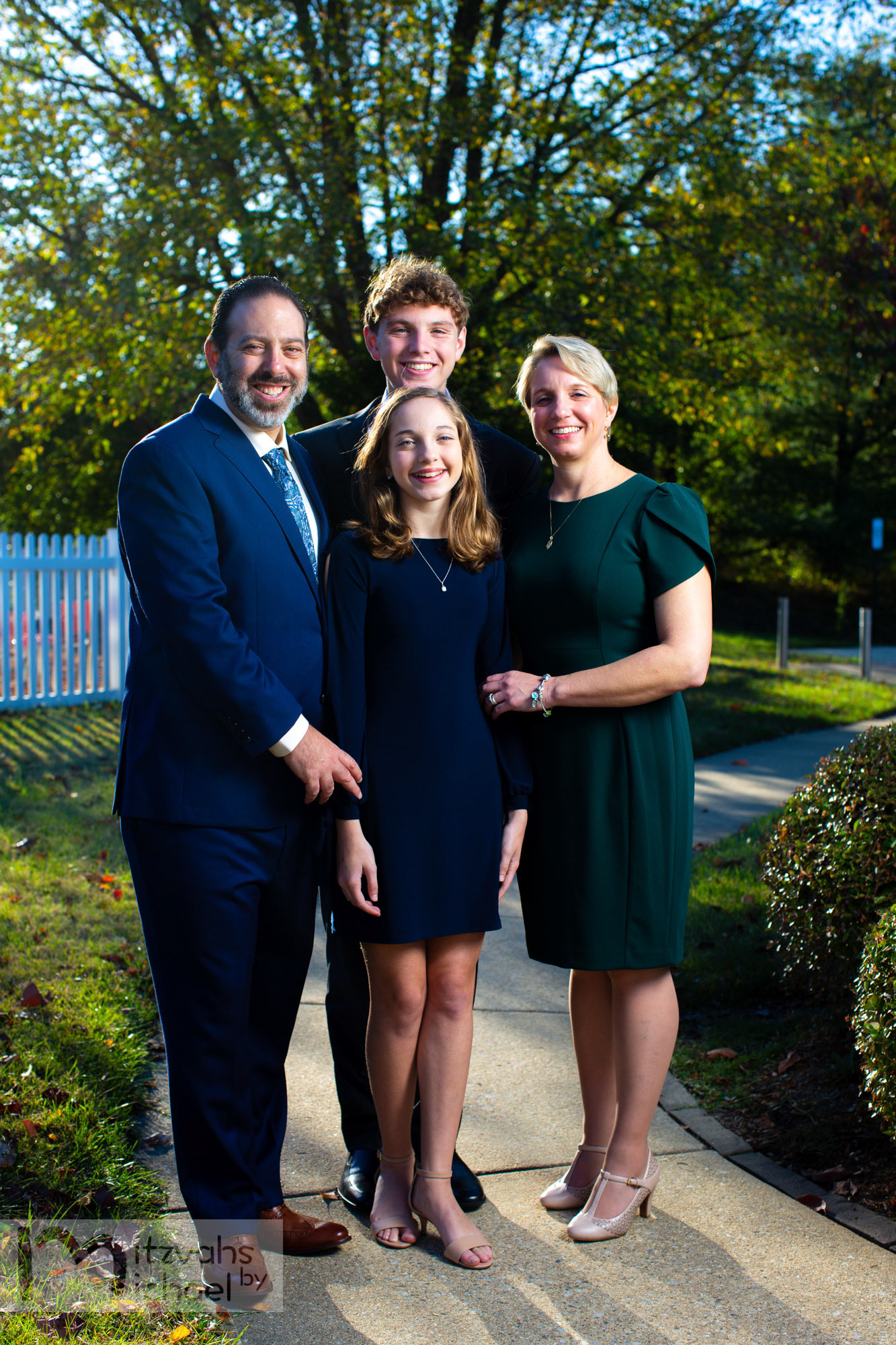 Cora’s Beth Shalom Bat Mitzvah portrait session.