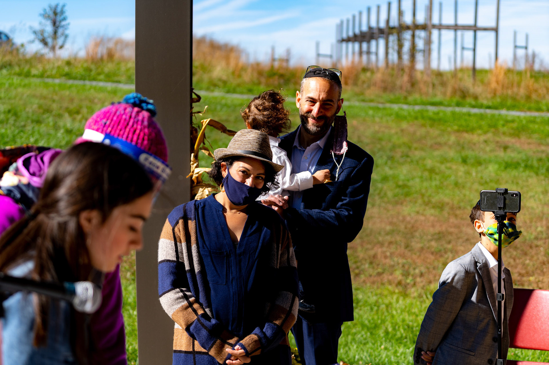 Noa’s Modern Orthodox Moses Montefiore Bat Mitzvah at Pearlstone Retreat.