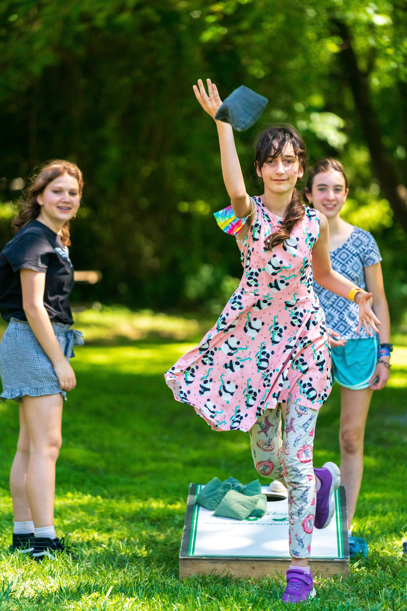 Jordana’s Adas Israel Bat Mitzvah rehearsal session and party at Smokey Glen Farm