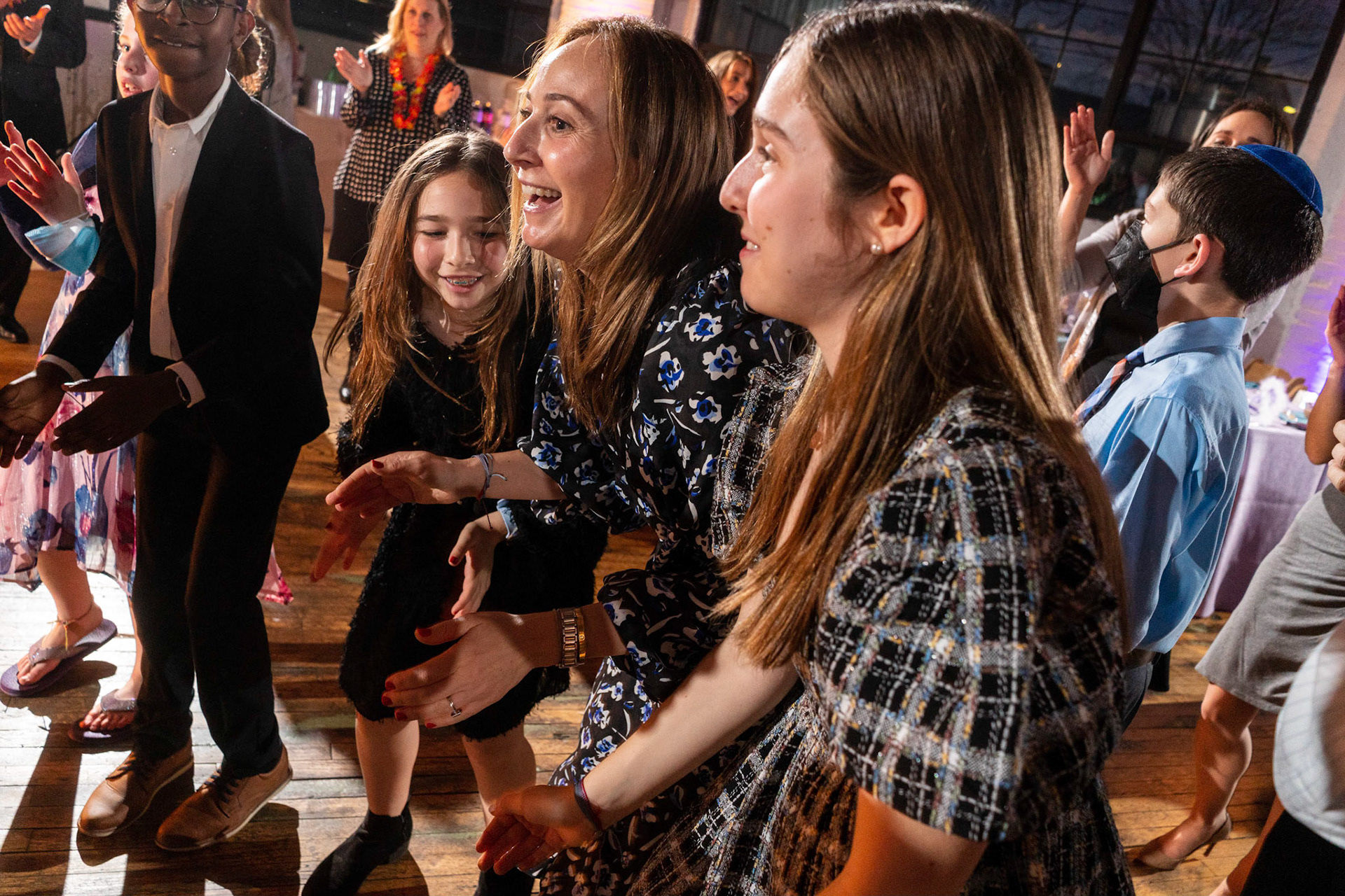 Talia’s bat mitzvah and Megillah reading on Purim on March 18, 2022 at the Accelerator Space in Baltimore, MD