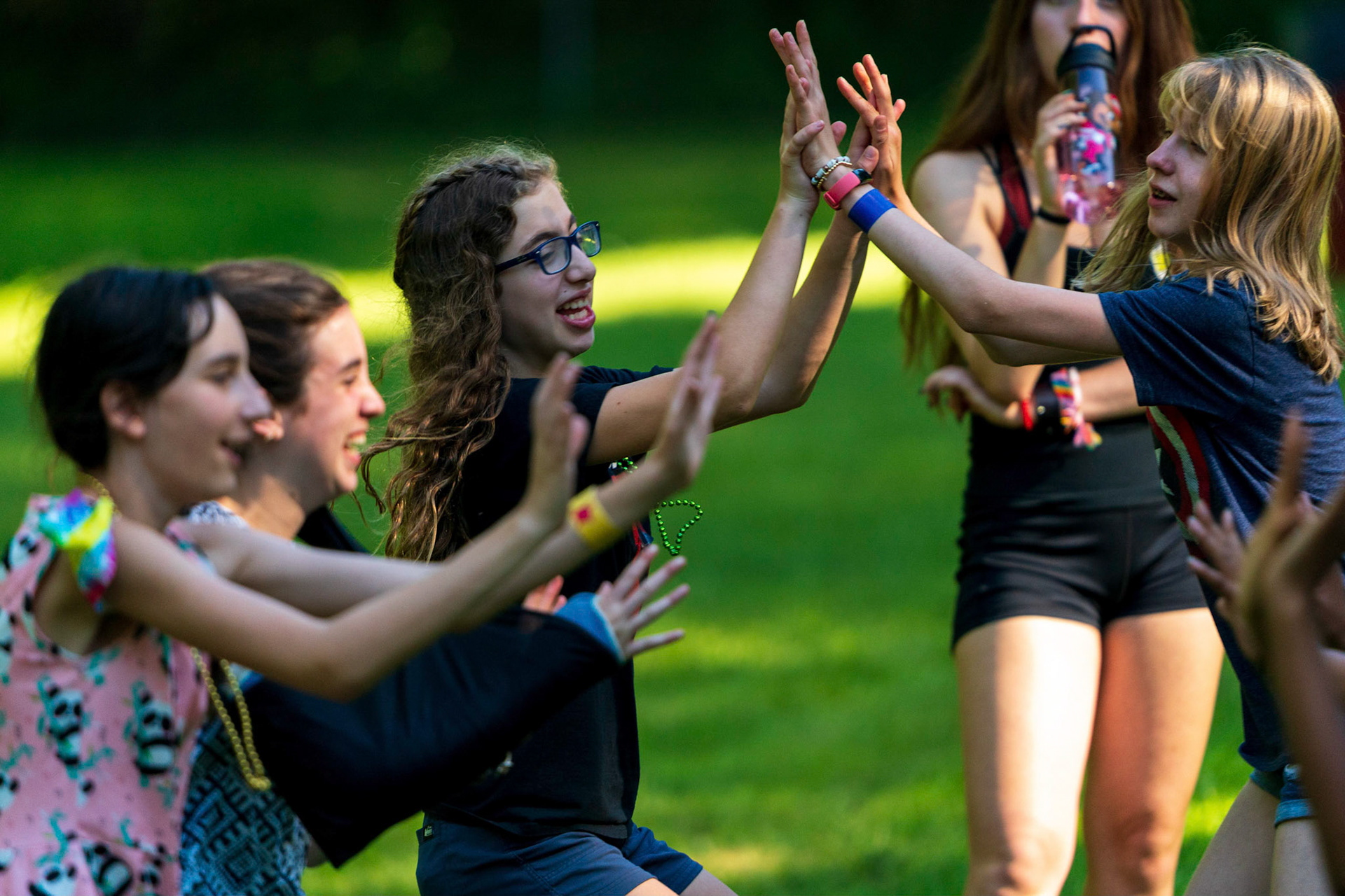 Jordana’s Adas Israel Bat Mitzvah rehearsal session and party at Smokey Glen Farm