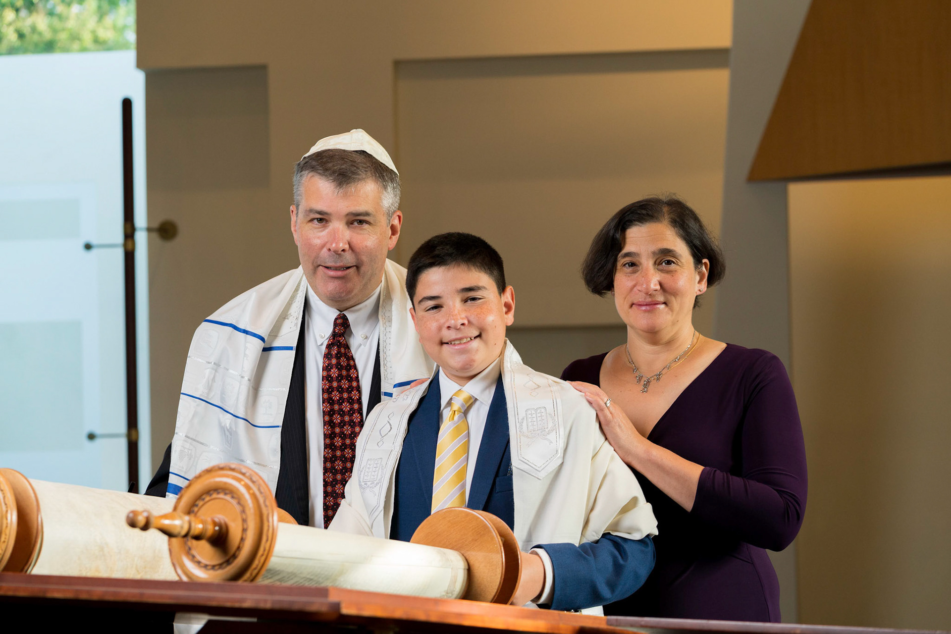 Josh’s Bar Mitzvah portraits at Temple Shalom in Silver Spring and party at Elder Pine Brewing &amp; Blending Co in Gaithersburg, MD.