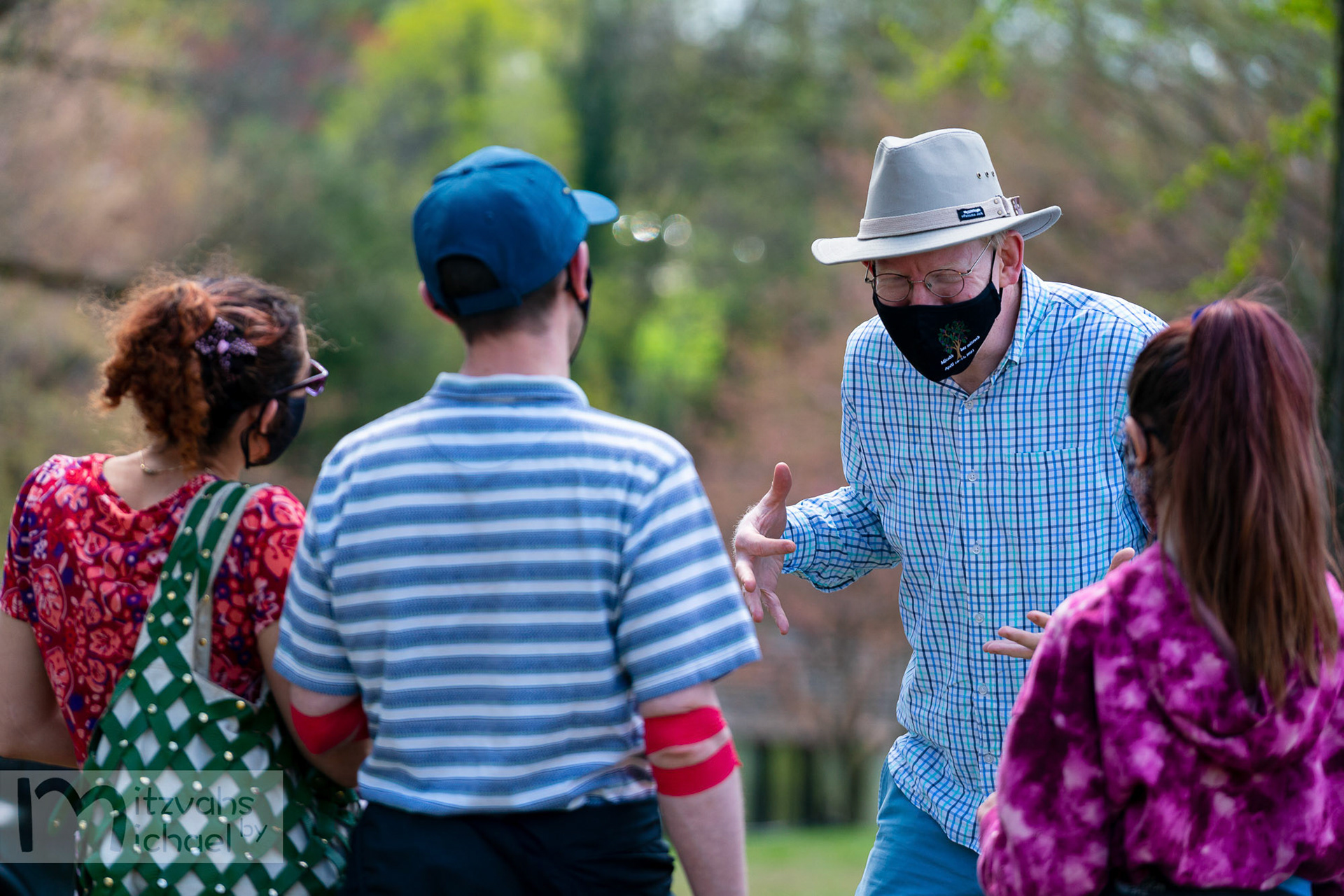 Micah’s Bar Mitzvah party at the Maryland Zoo.