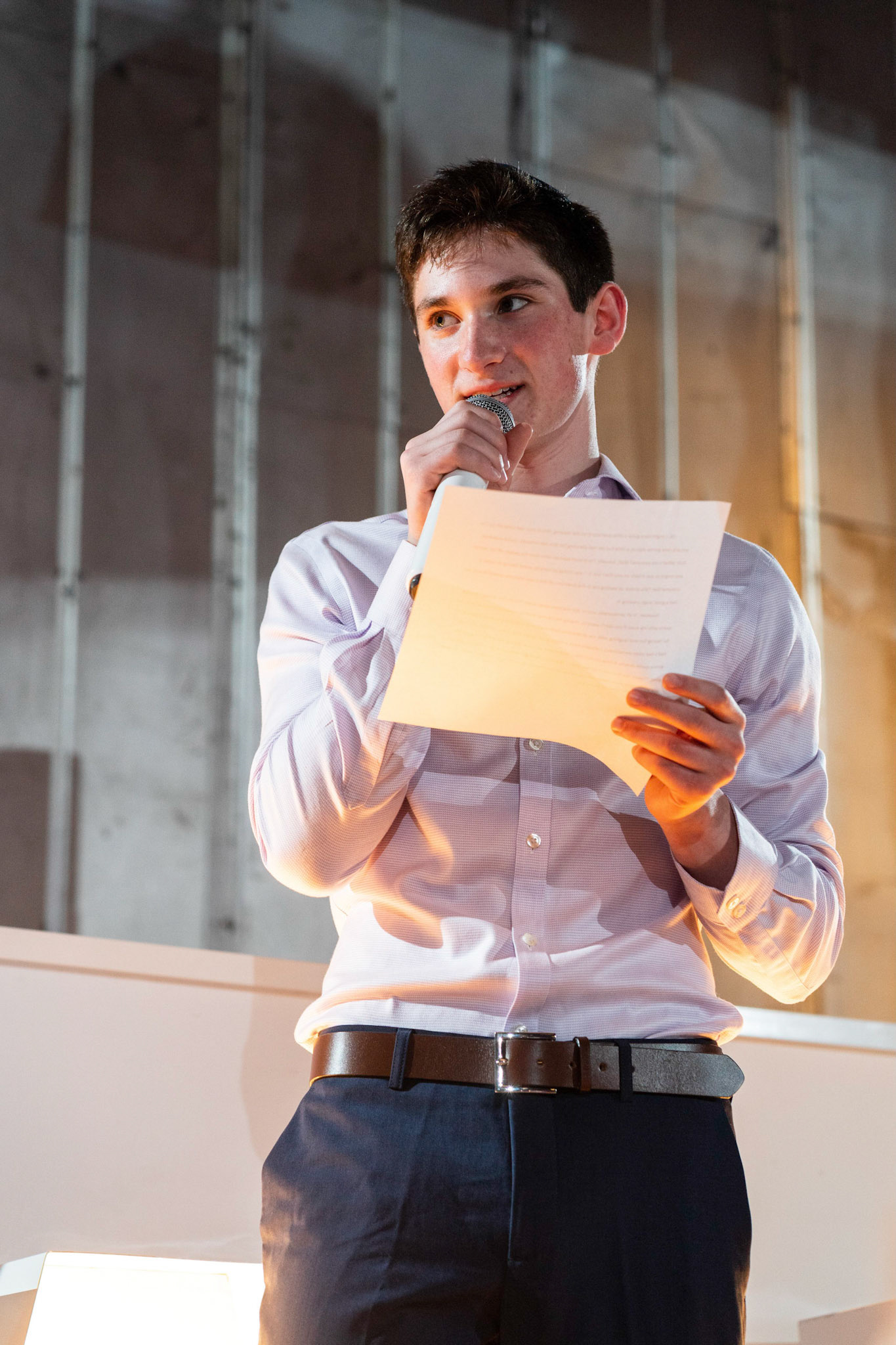 Talia’s bat mitzvah and Megillah reading on Purim on March 18, 2022 at the Accelerator Space in Baltimore, MD