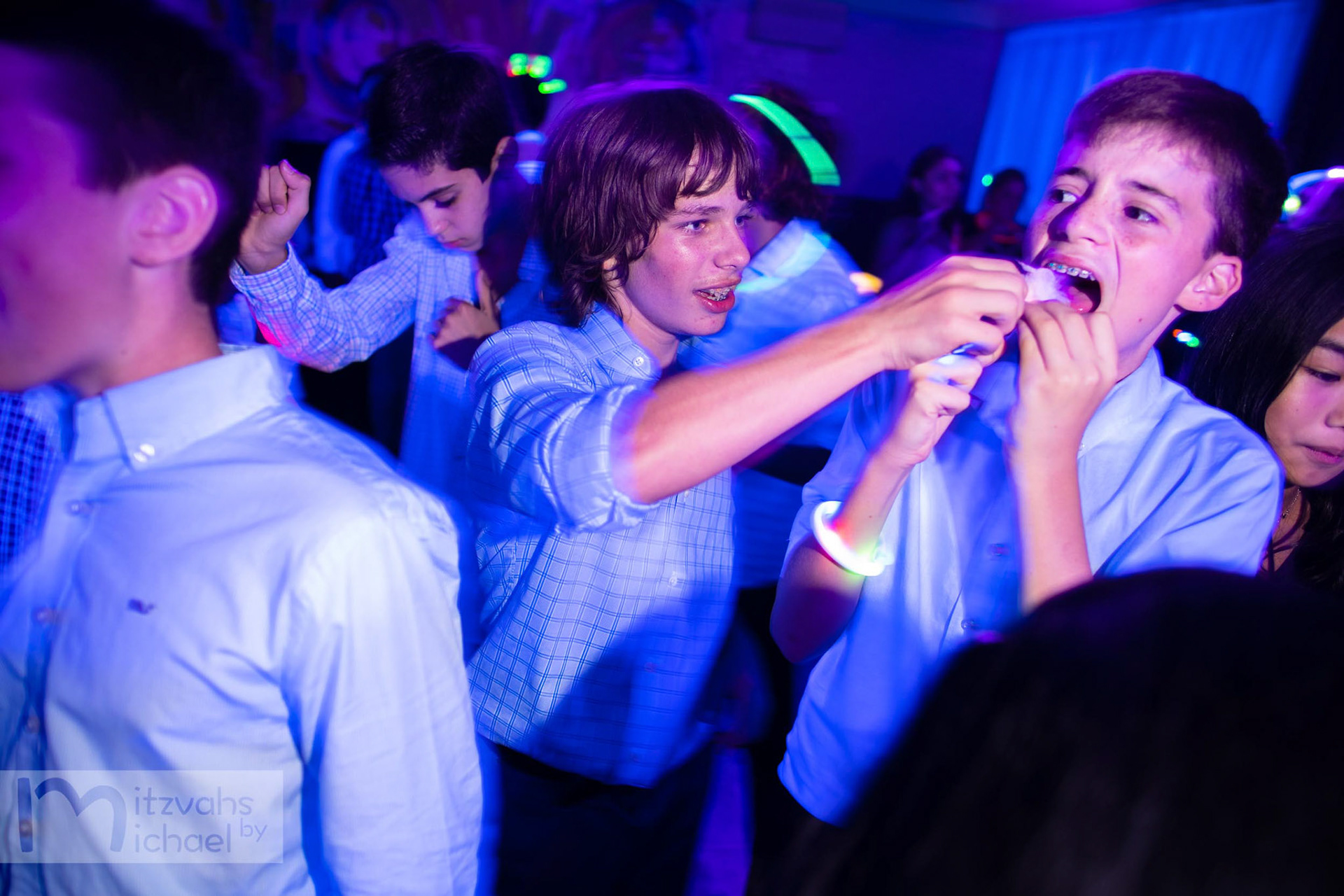 Brandon’s Bar Mitzvah party at The Loft at 4935 in Bethesda, MD.