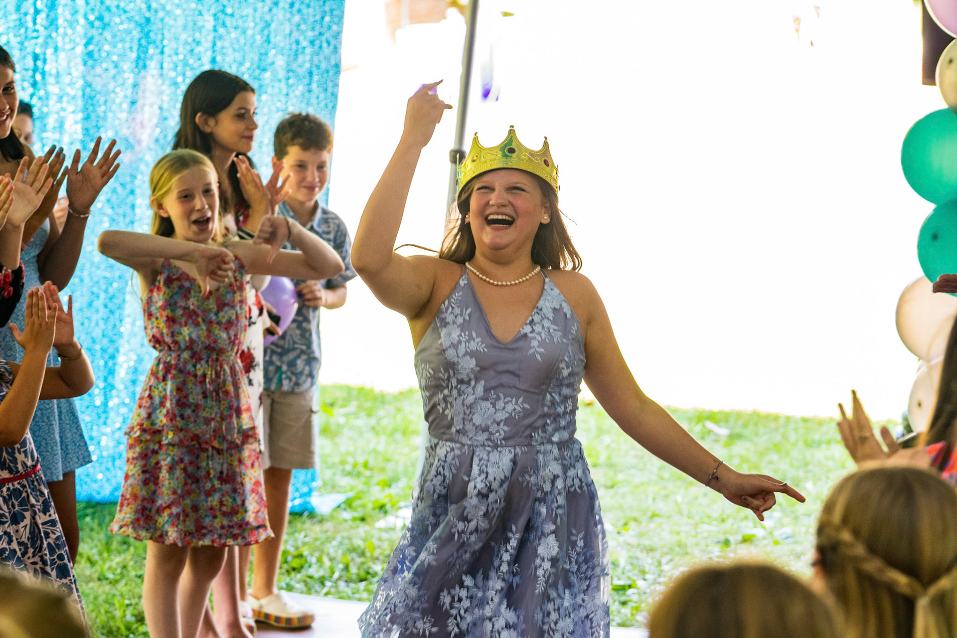 Dani has her long overdue Bat Mitzvah party at C.F. Smith Park on Saturday, September 25, 2021.