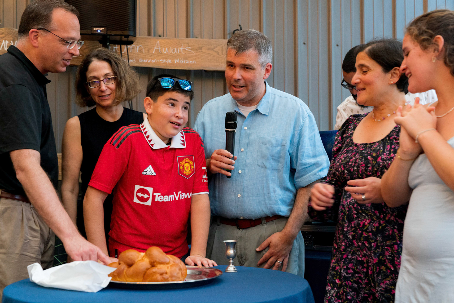 Josh’s Bar Mitzvah portraits at Temple Shalom in Silver Spring and party at Elder Pine Brewing &amp; Blending Co in Gaithersburg, MD.