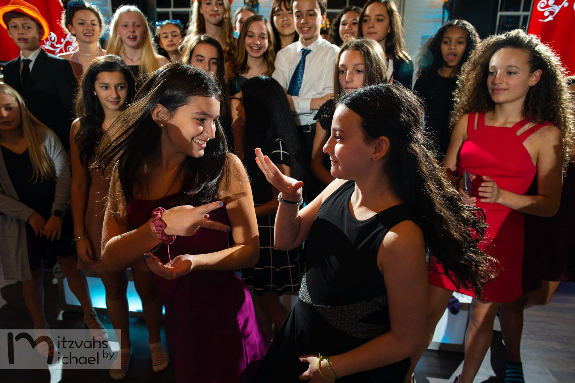 Cora’s Beth Shalom Bat Mitzvah party at The Great Room at Savage Mill.