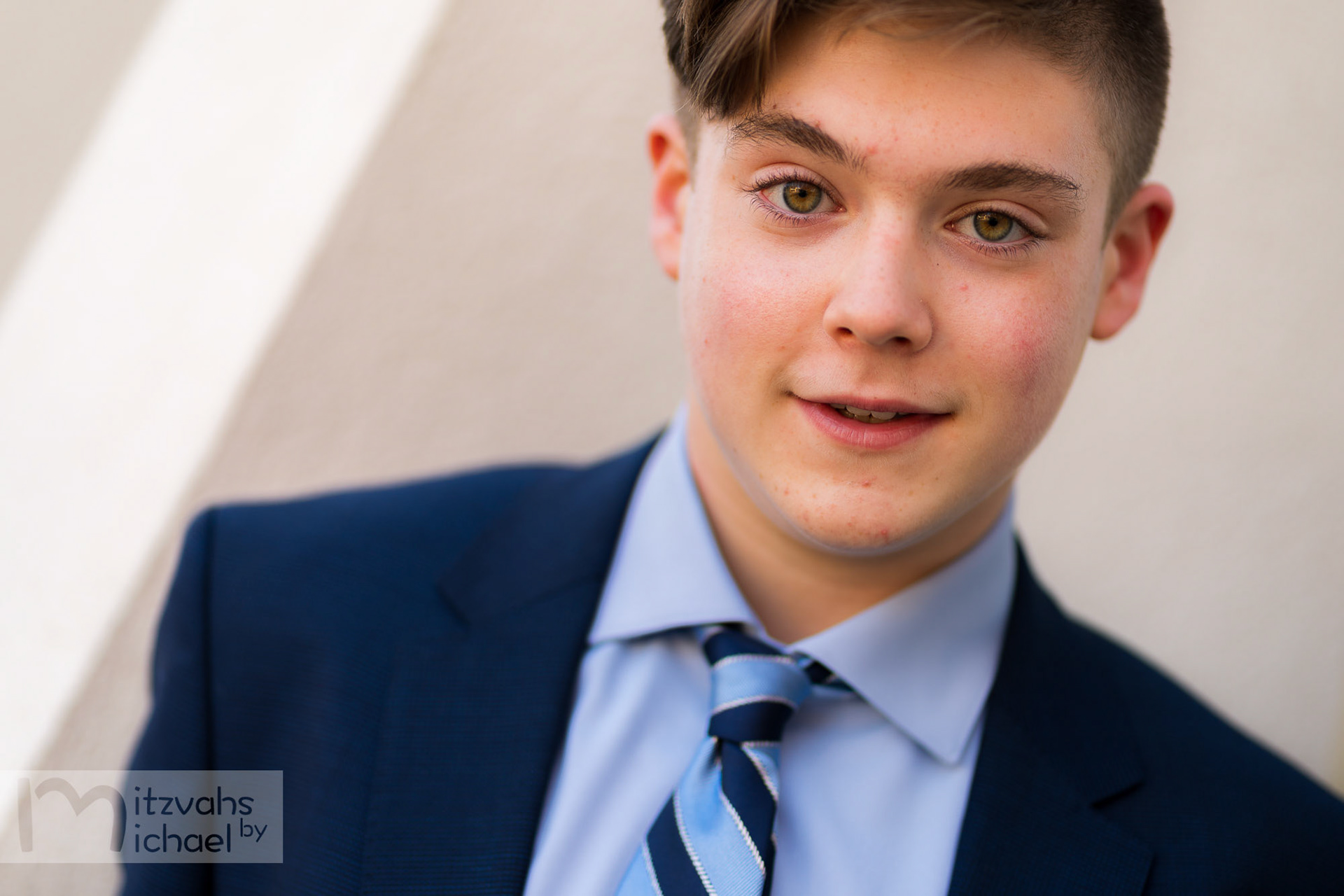 Spencer’s Bar Mitzvah portraits at Beth Tfiloh in Pikesville, MD.