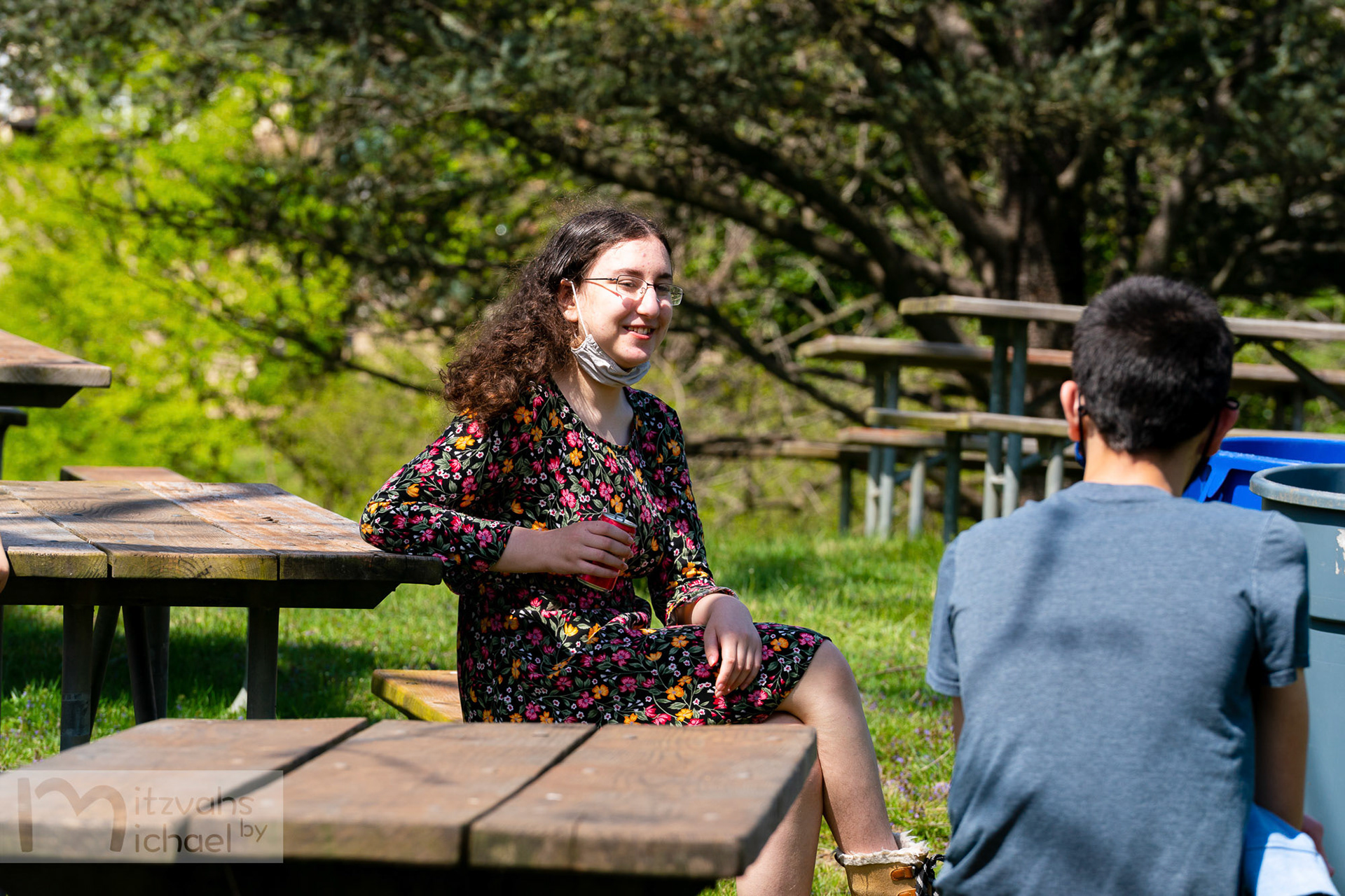 Micah’s Bar Mitzvah party at the Maryland Zoo.
